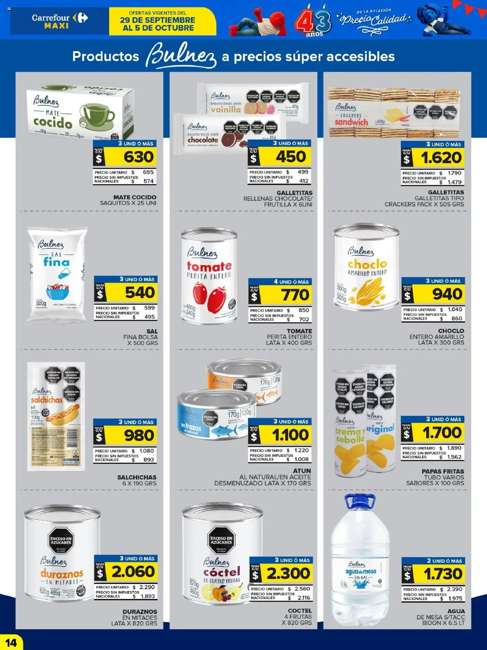 Carrefour Maxi catálogo - folleto válido desde 30/09/2025 página 14 de 24