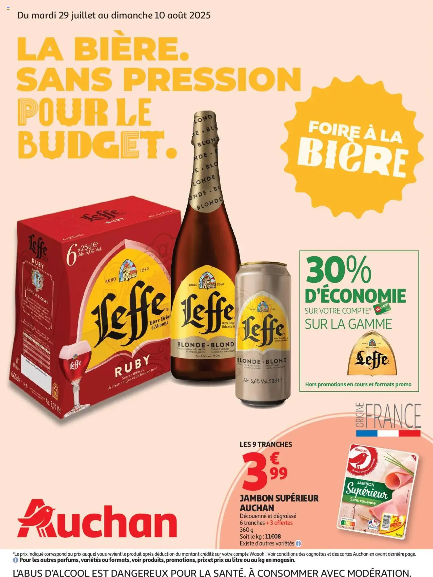 Auchan prospectus - brochure valable à partir du 29/07/2025, page 1 sur 49 Auchan prospectus - brochure valable à partir du 29/07/2025, page 1 sur 49