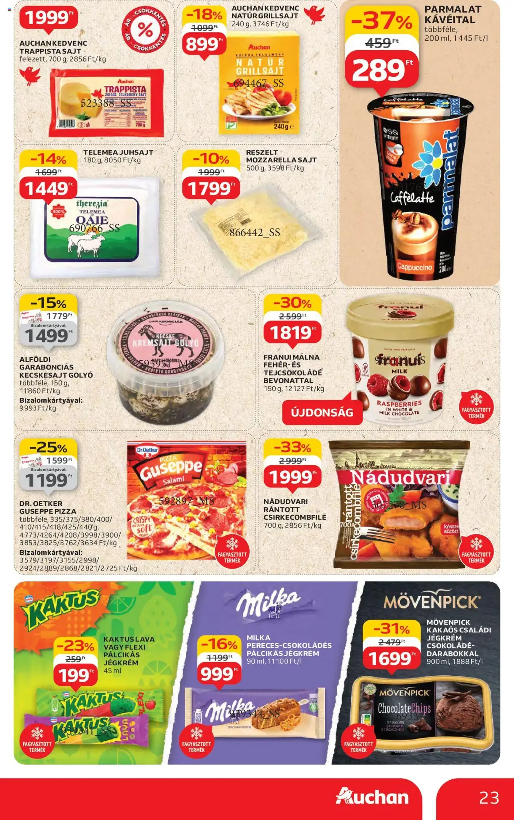Auchan Akciós újság - 2025.08.14. érvényes szórólap 23 oldal 54 oldalból Auchan Akciós újság - 2025.08.14. érvényes szórólap 23 oldal 54 oldalból