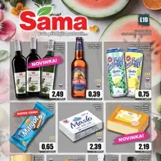 Sama leták - náhľad letáku platný od 25.07.2025
