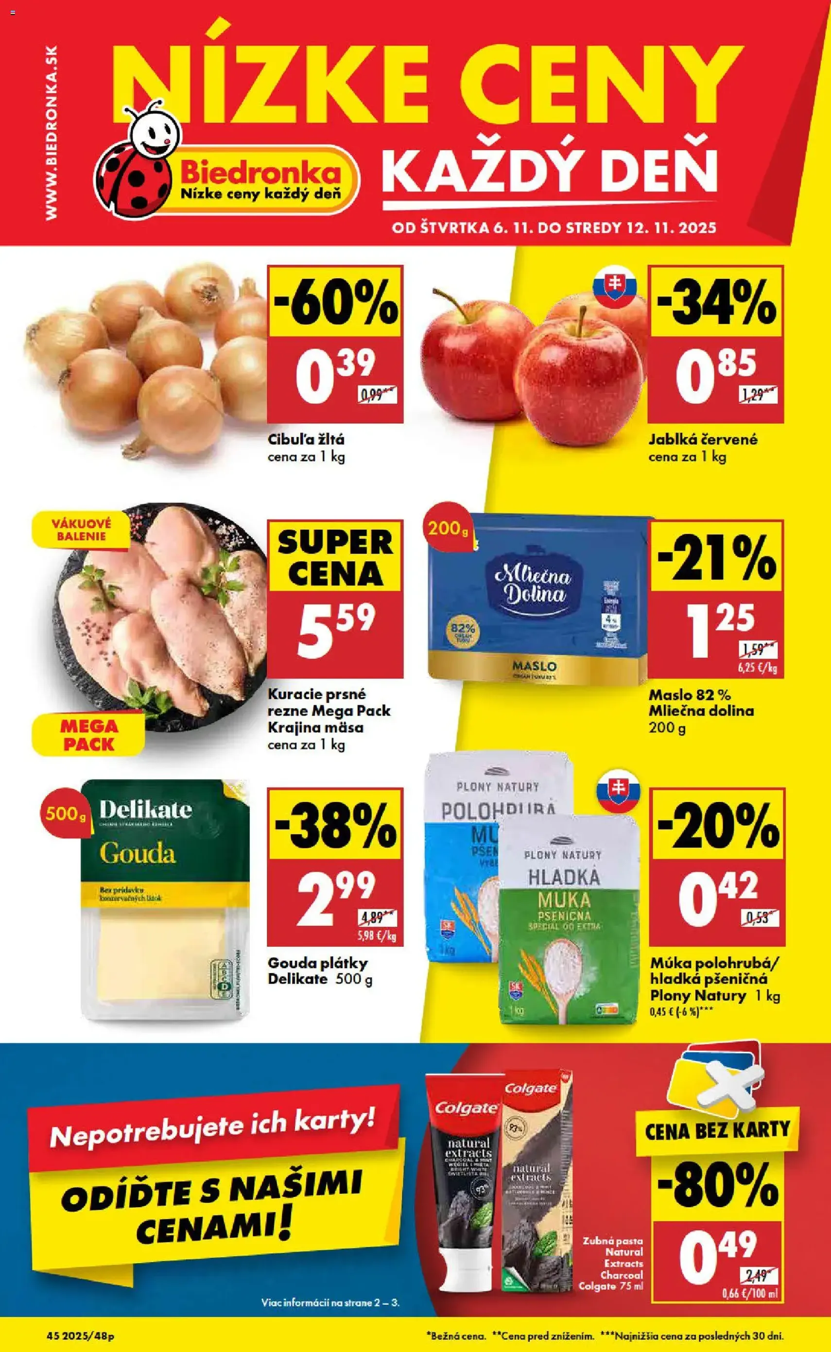 Biedronka leták - platný leták od 06.11.2025 strana 1 z 48