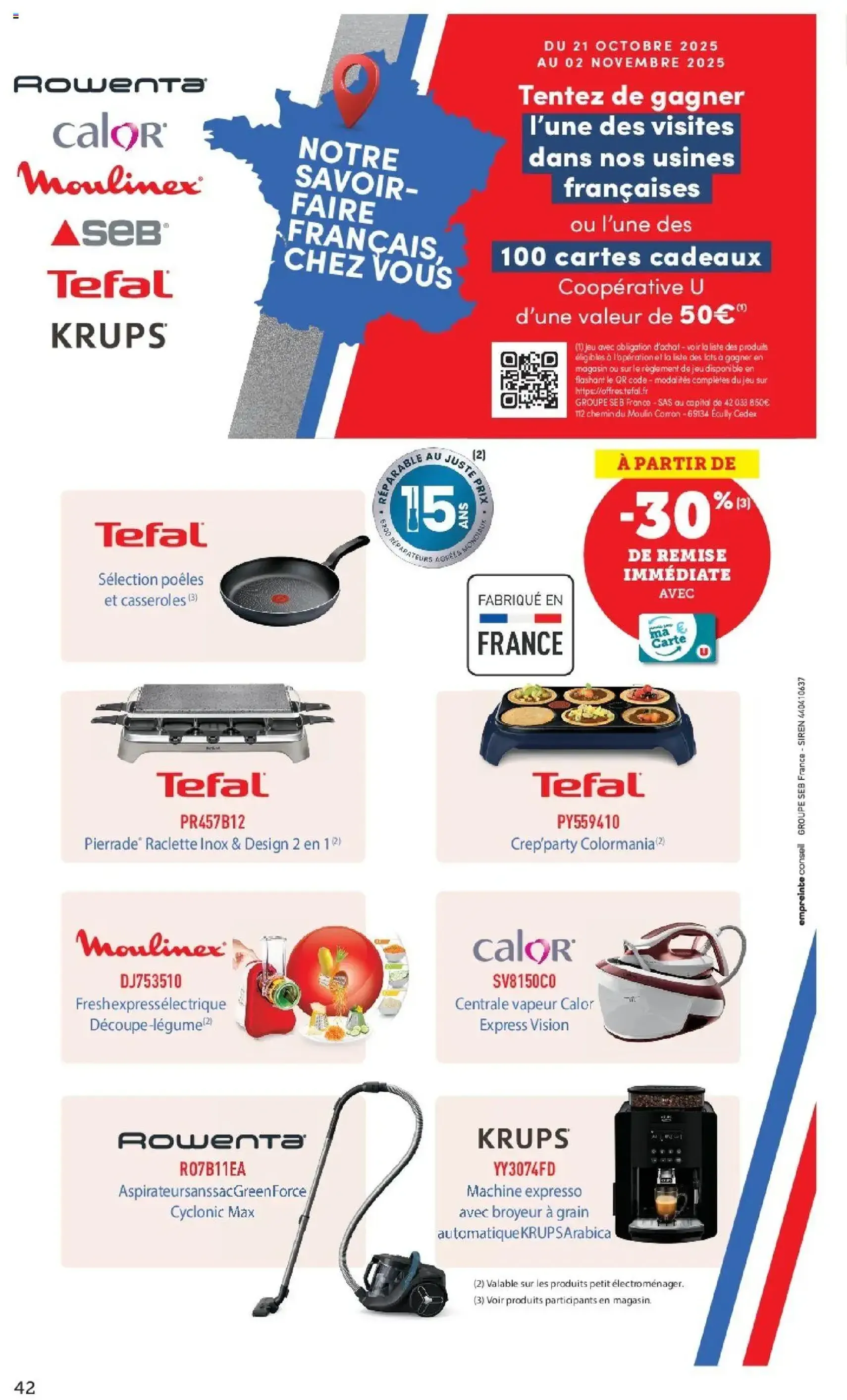 Hyper U catalogue - brochure valable à partir du 21/10/2025, page 42 sur 44 Hyper U catalogue - brochure valable à partir du 21/10/2025, page 42 sur 44