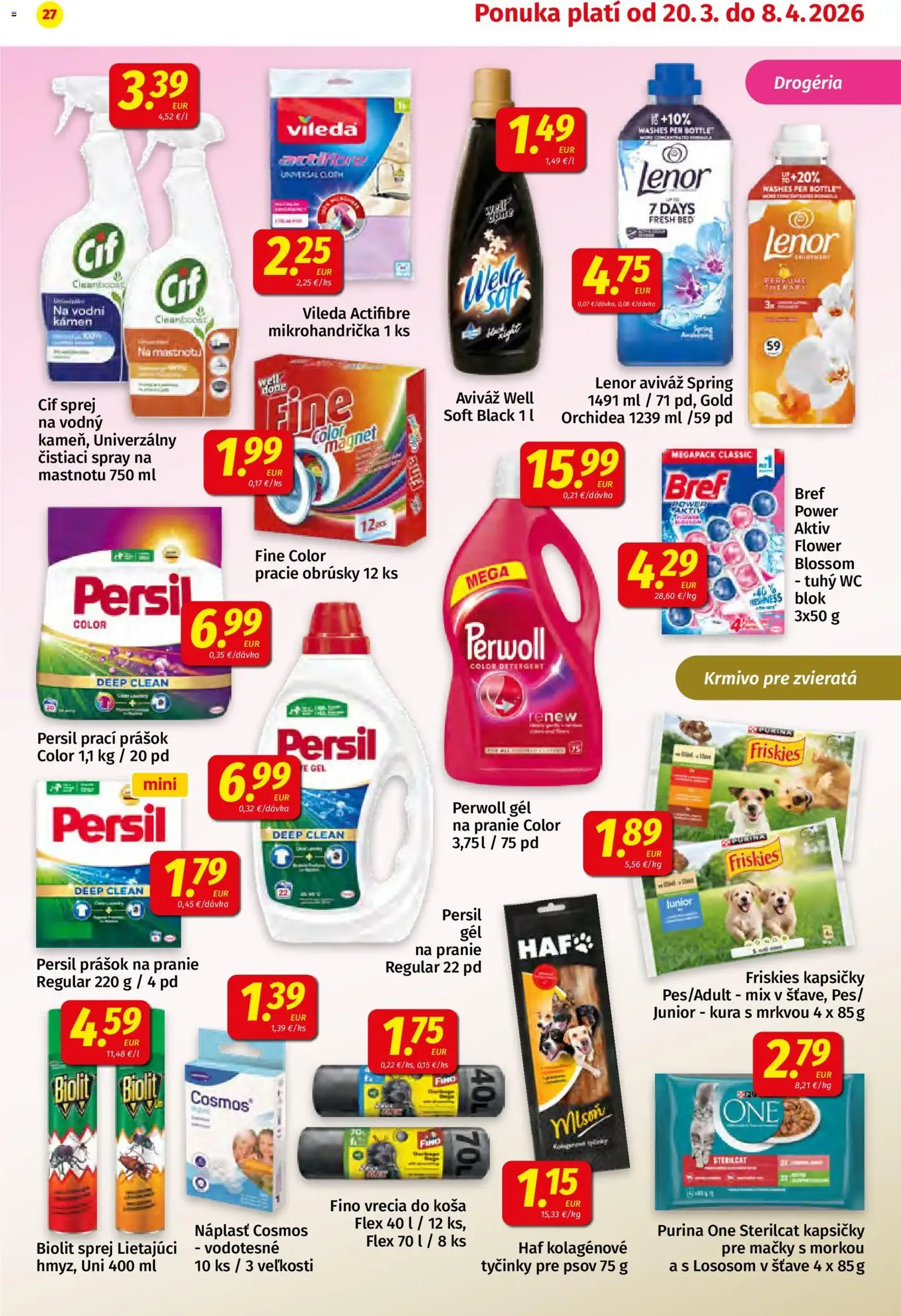 Koruna leták - platný leták od 20.03.2026 strana 27 z 28