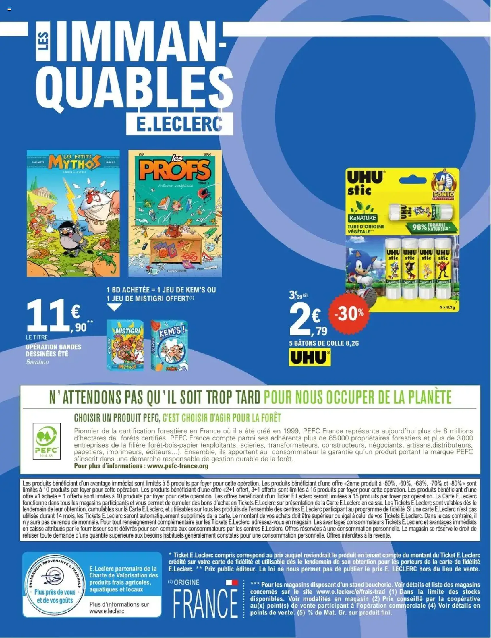 E.Leclerc catalogue semaine 30 - brochure valable à partir du 22/07/2025, page 2 sur 32 E.Leclerc catalogue semaine 30 - brochure valable à partir du 22/07/2025, page 2 sur 32