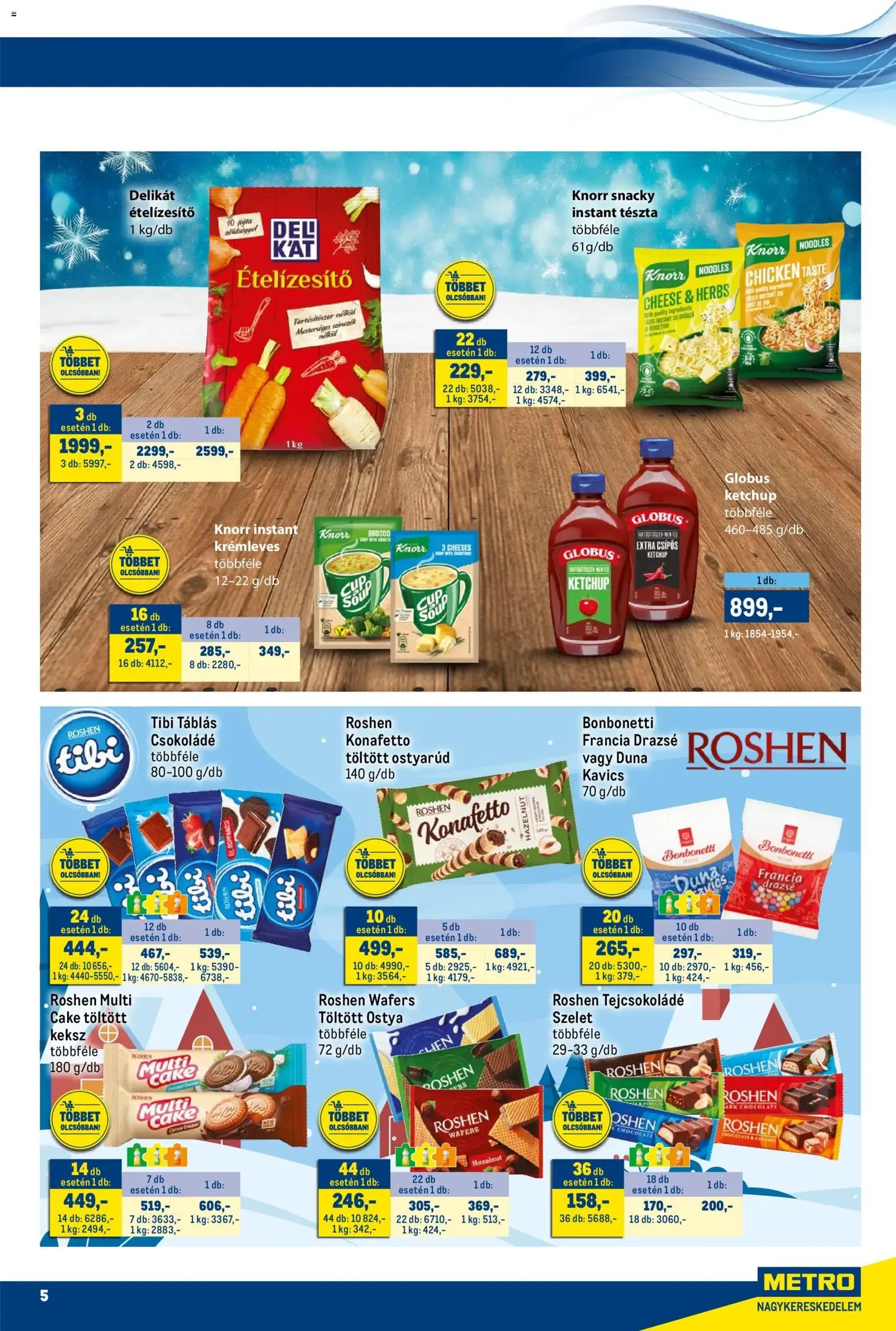 Metro Akciós újság - 2026.01.16. érvényes szórólap 5 oldal 10 oldalból