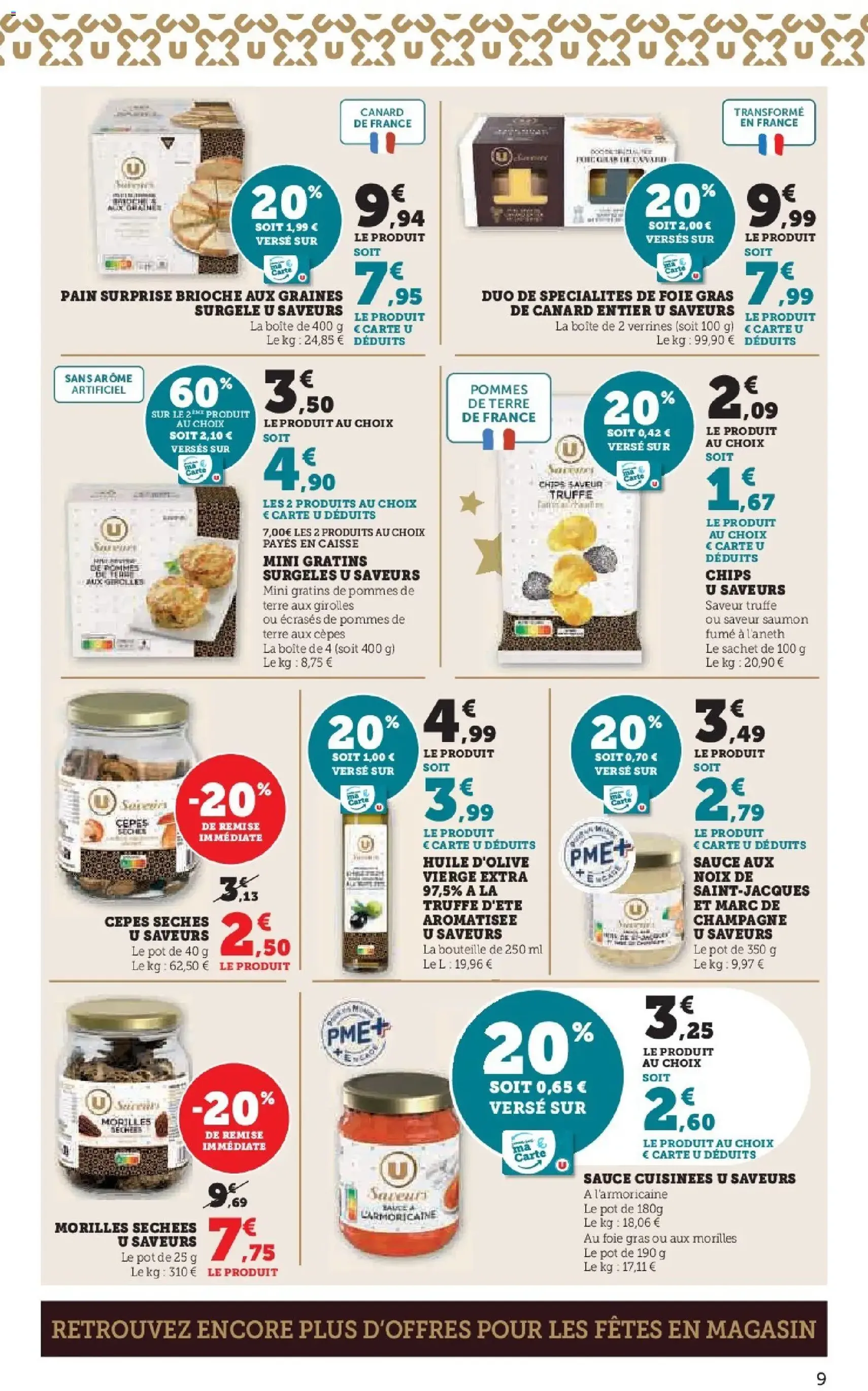 Hyper U - Les prix bas de la semaine - brochure valable à partir du 02/12/2025, page 9 sur 40