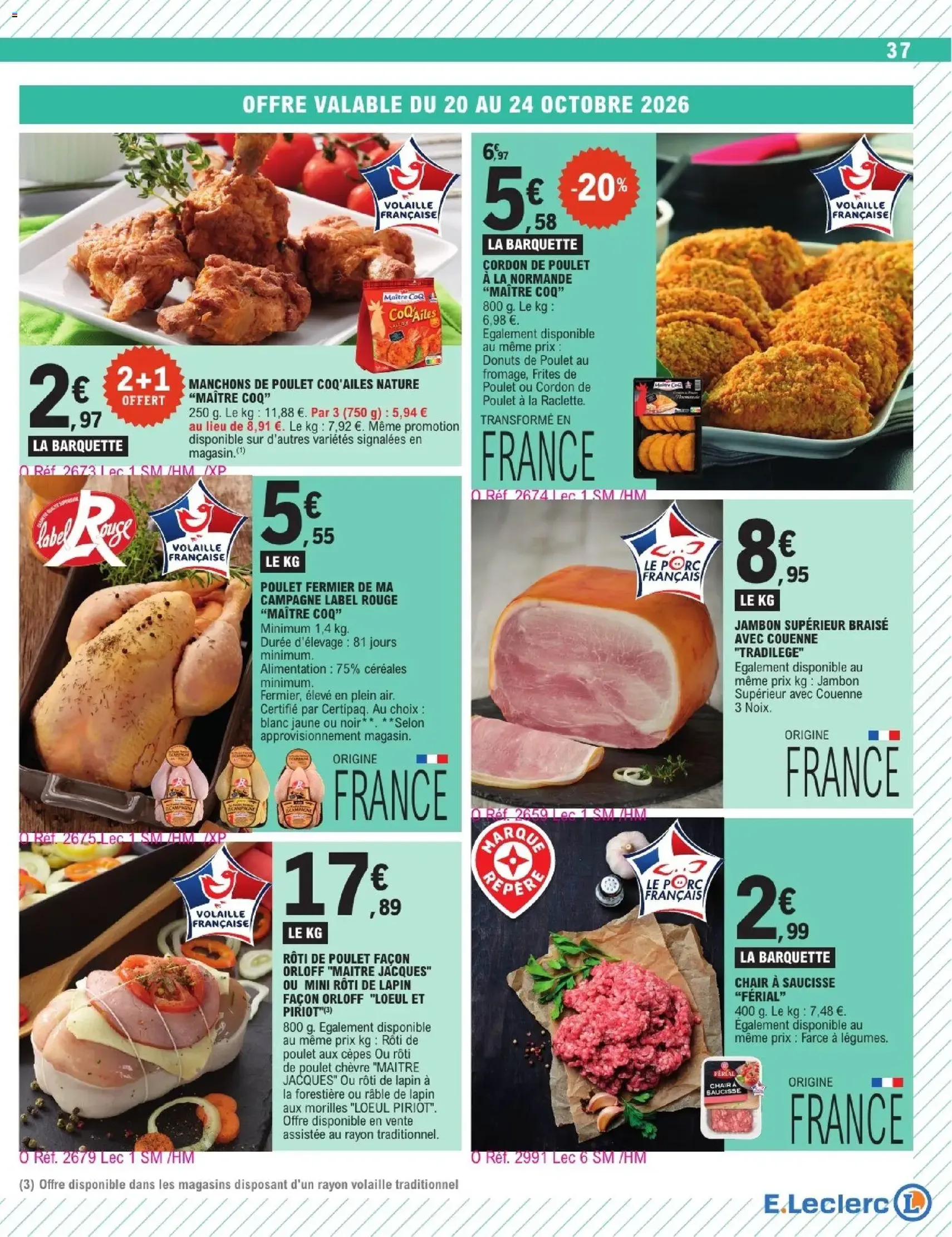 E.Leclerc catalogue - brochure valable à partir du 20/10/2026, page 53 sur 63