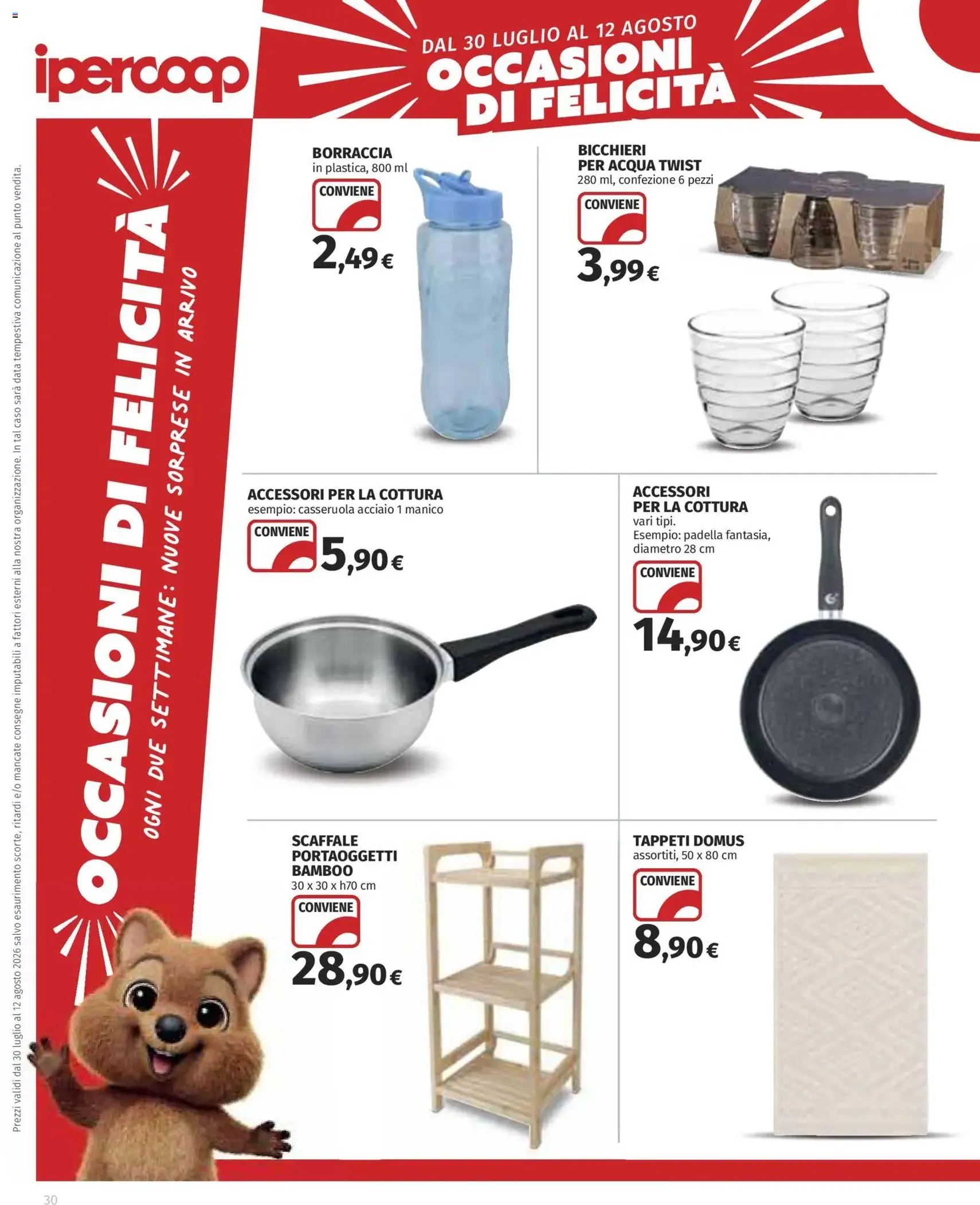 Ipercoop volantino - volantino valido dal 30/07/2026 pagina 30 di 40