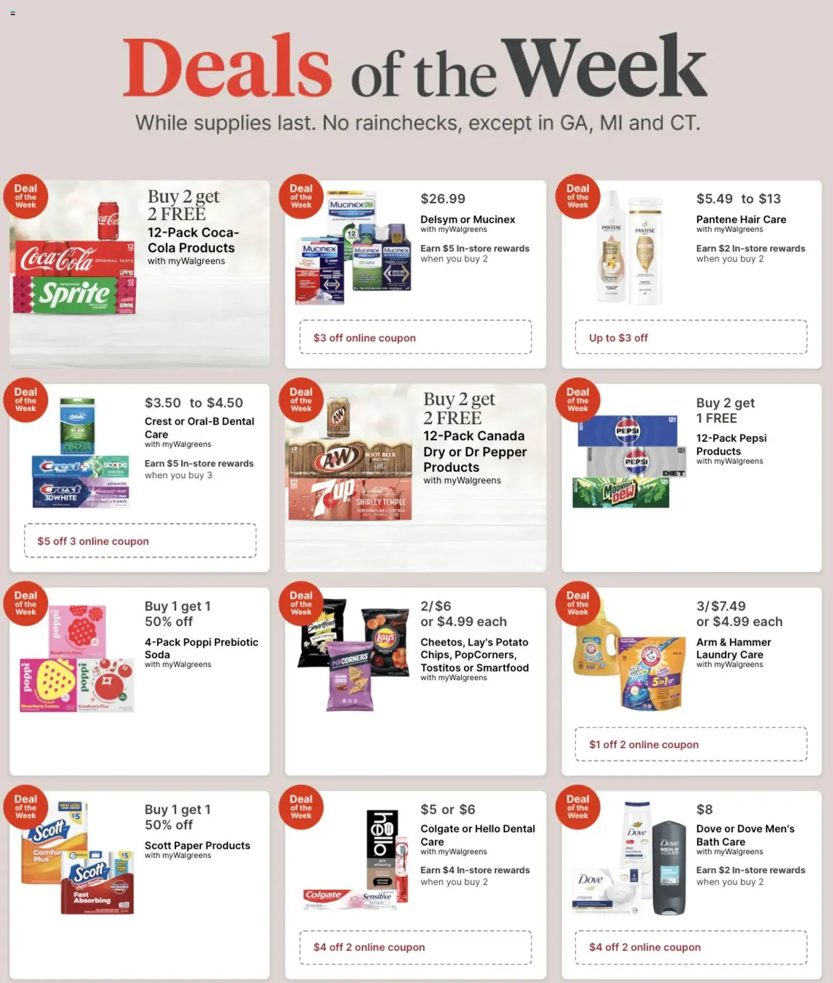 Walgreens Weekly Ad - valid flyer from 11/30/2025, page 1 of 1