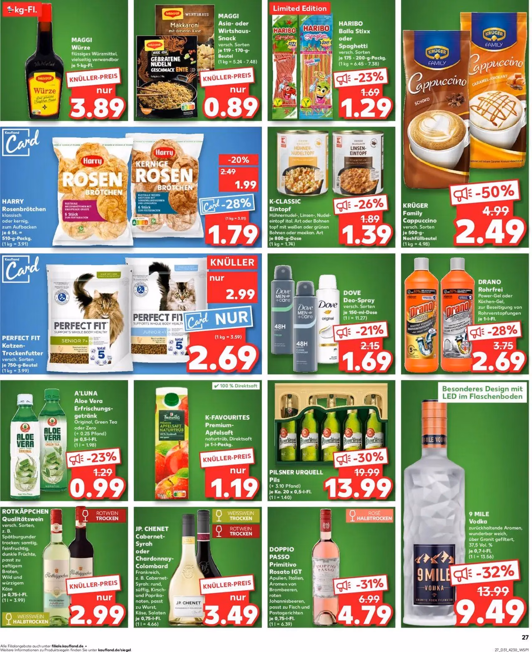 Kaufland Prospekt - Gültiger Prospekt ab 31.07.2025, Seite 27 von insgesamt 36