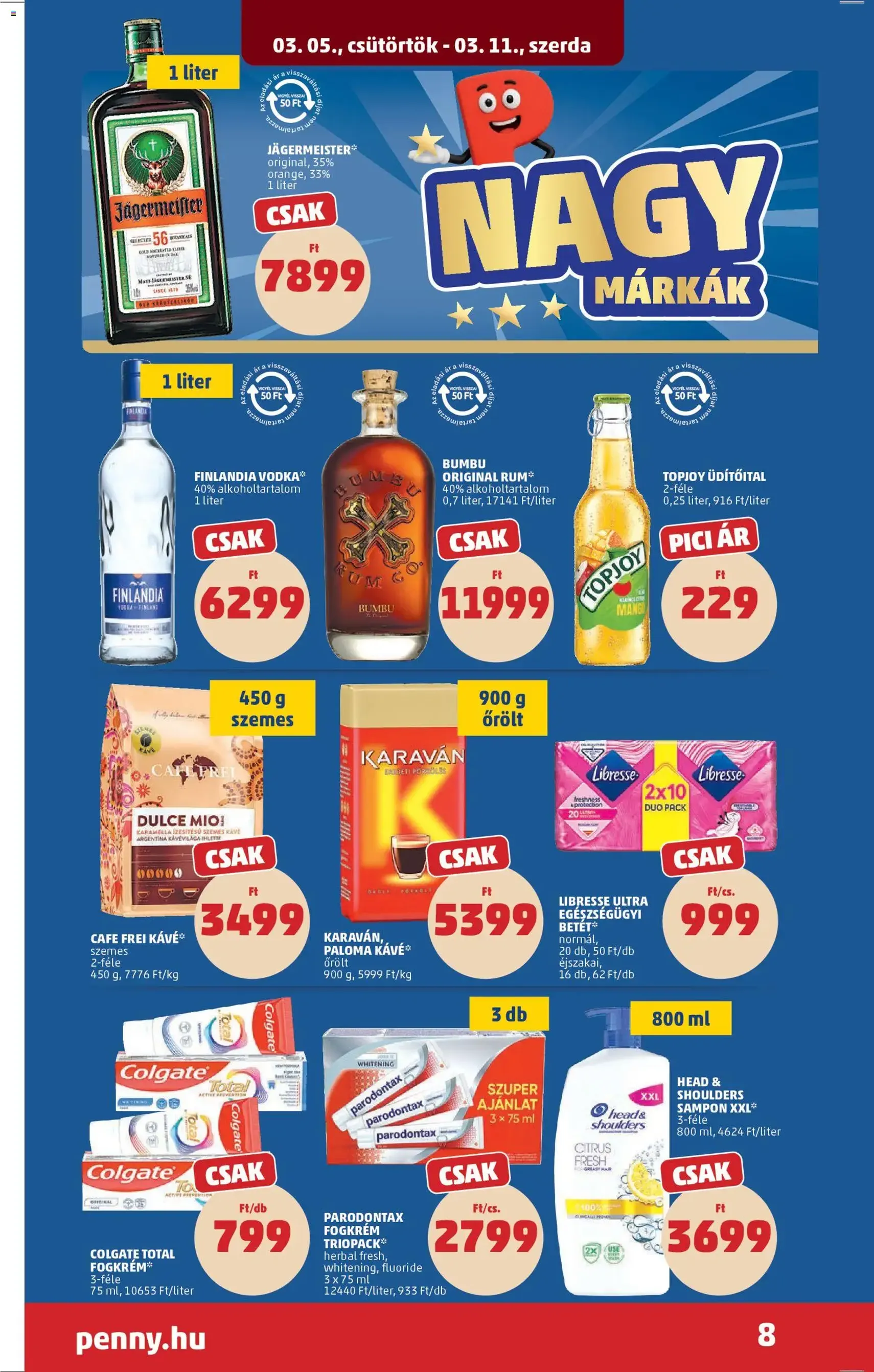 PENNY akciós újság - 2026.03.05. érvényes szórólap 12 oldal 43 oldalból