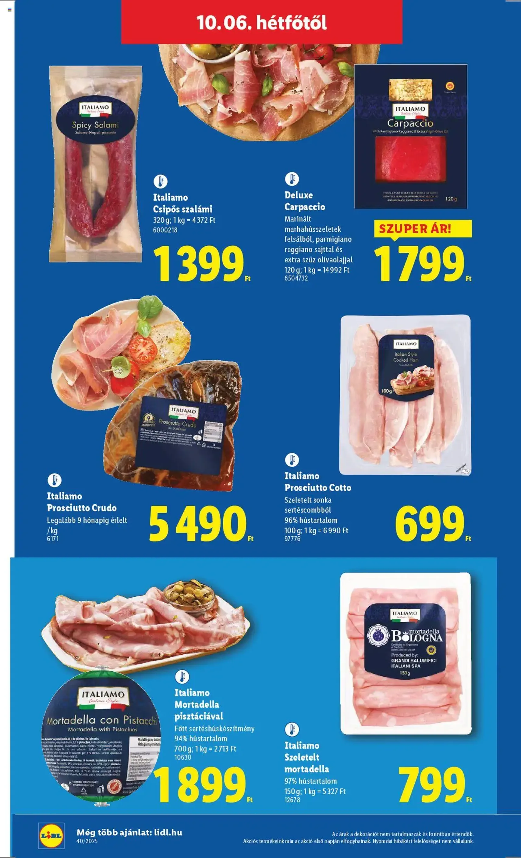 Lidl Akciós újság - 2025.10.02. érvényes szórólap 66 oldal 76 oldalból Lidl Akciós újság - 2025.10.02. érvényes szórólap 66 oldal 76 oldalból