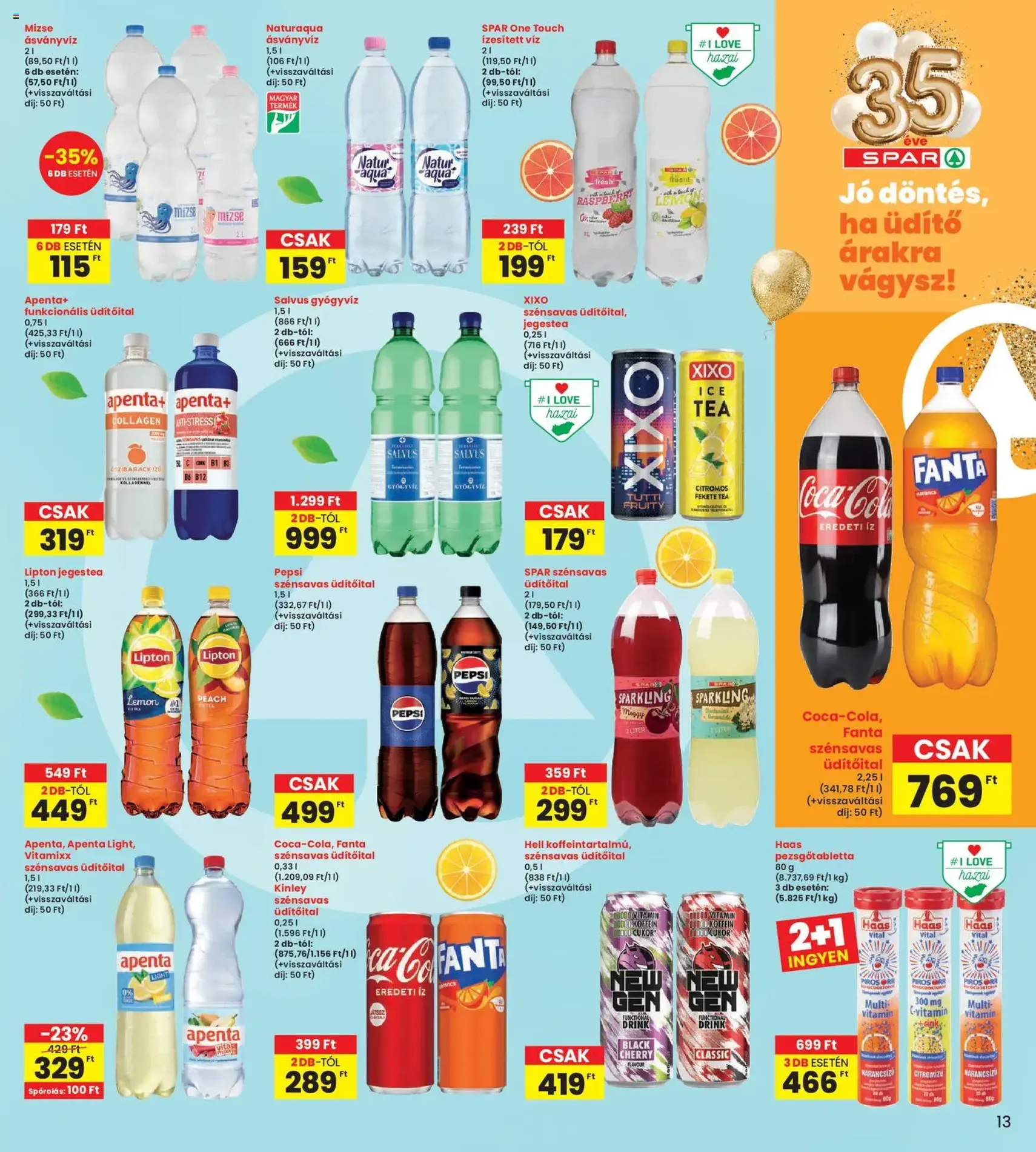 Interspar Akciós újság - 2026.02.19. érvényes szórólap 13 oldal 28 oldalból