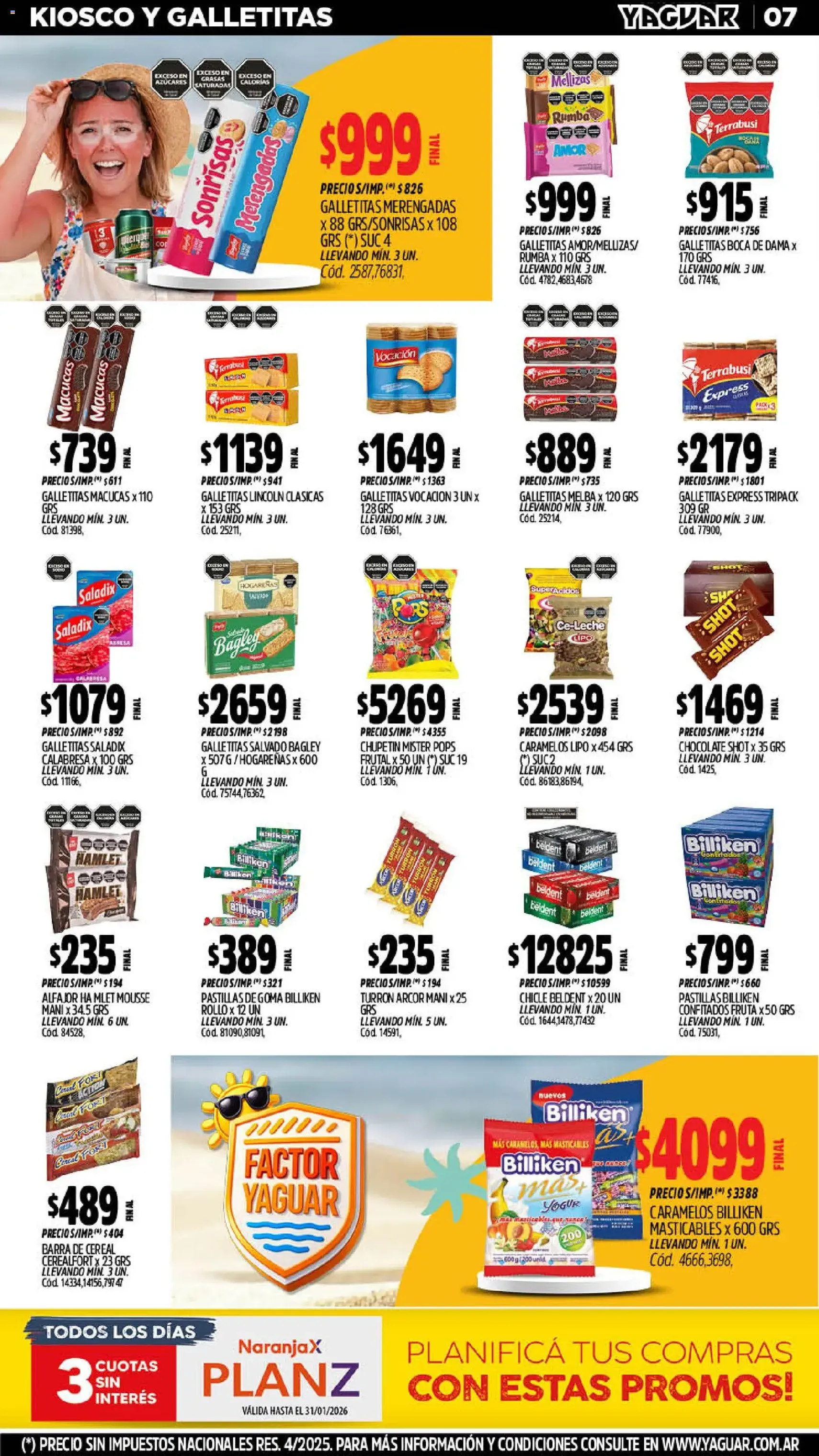 Yaguar catálogo - folleto válido desde 05/01/2026 página 7 de 19