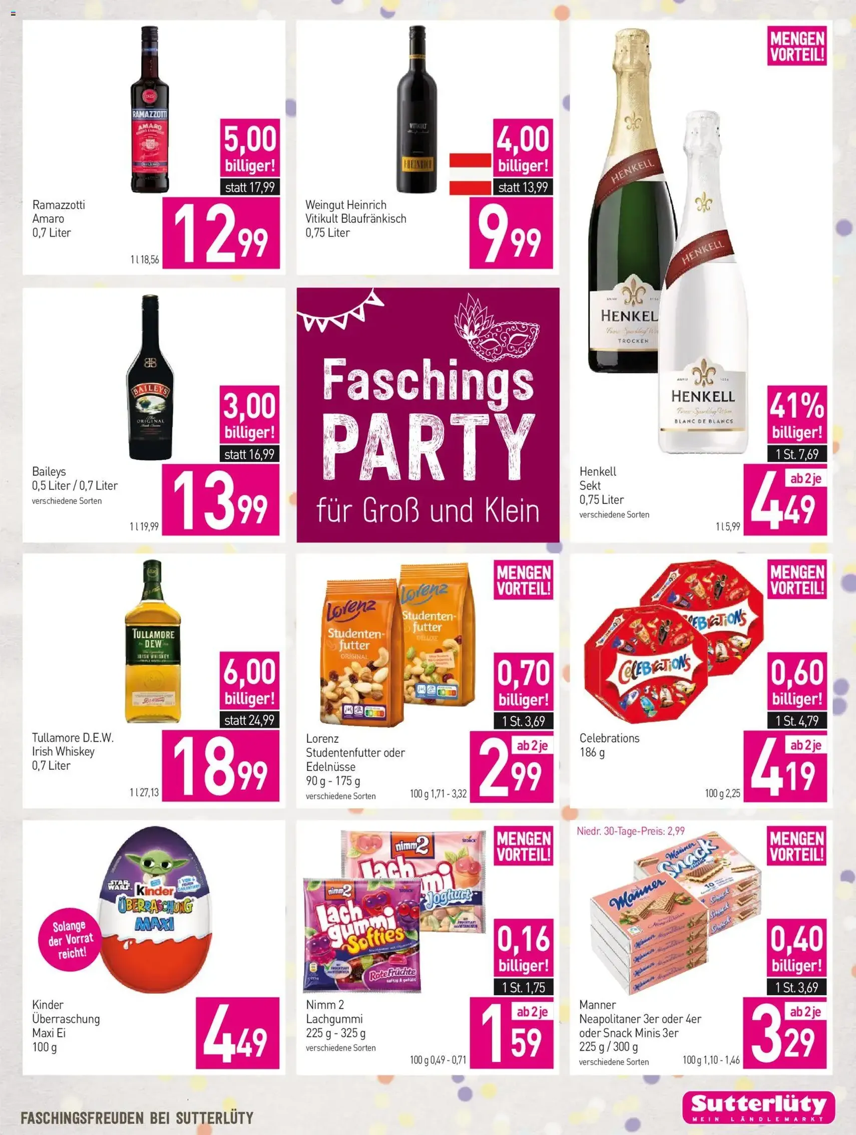 Sutterlüty Flugblatt - Gültiger Prospekt ab 05.02.2026, Seite 13 von insgesamt 20