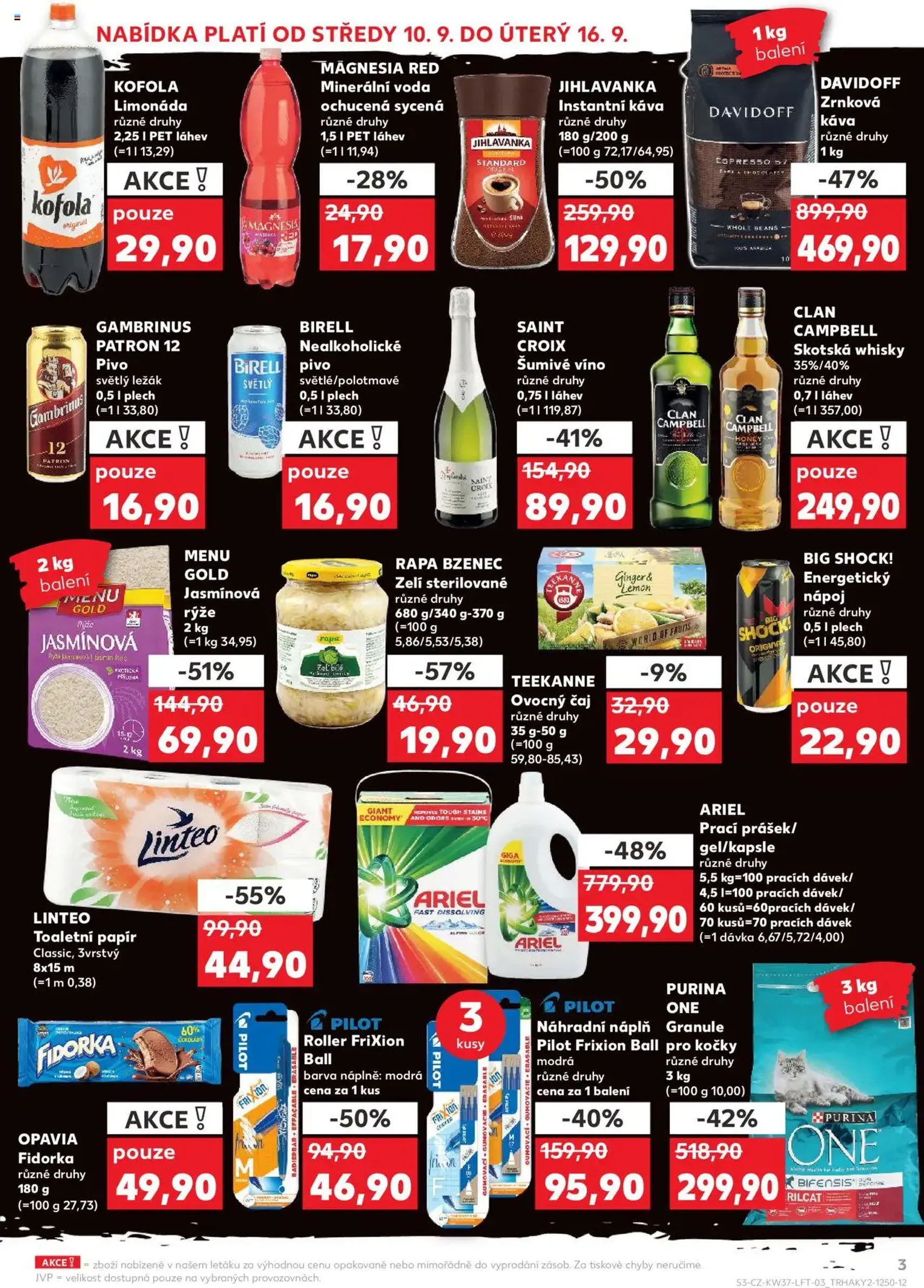 Kaufland leták - platný leták od 10.09.2025 strana 3 z 90 Kaufland leták - platný leták od 10.09.2025 strana 3 z 90