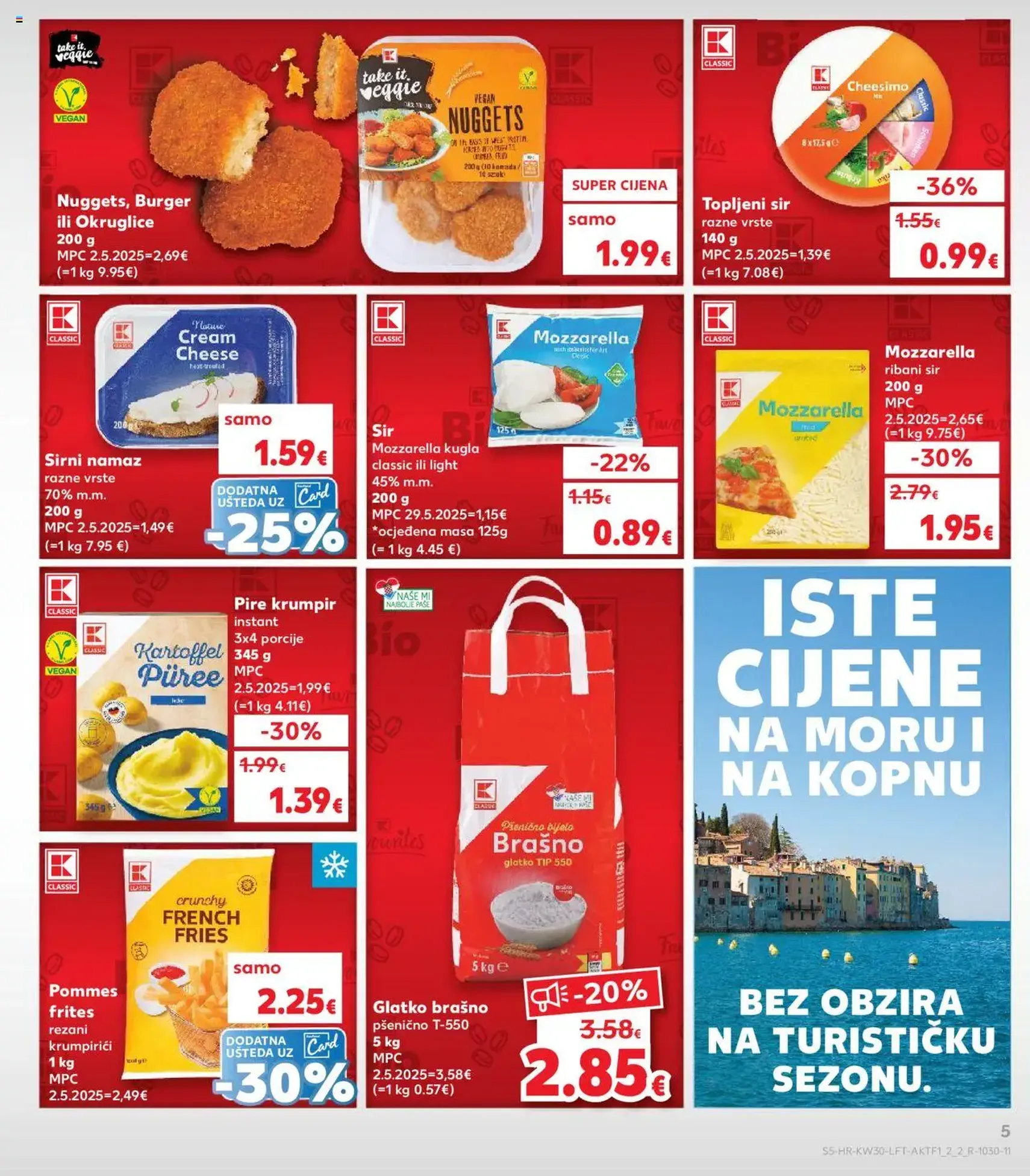 Kaufland HR - Split-Ravne njive - 2025.07.23. érvényes szórólap 5 oldal 32 oldalból