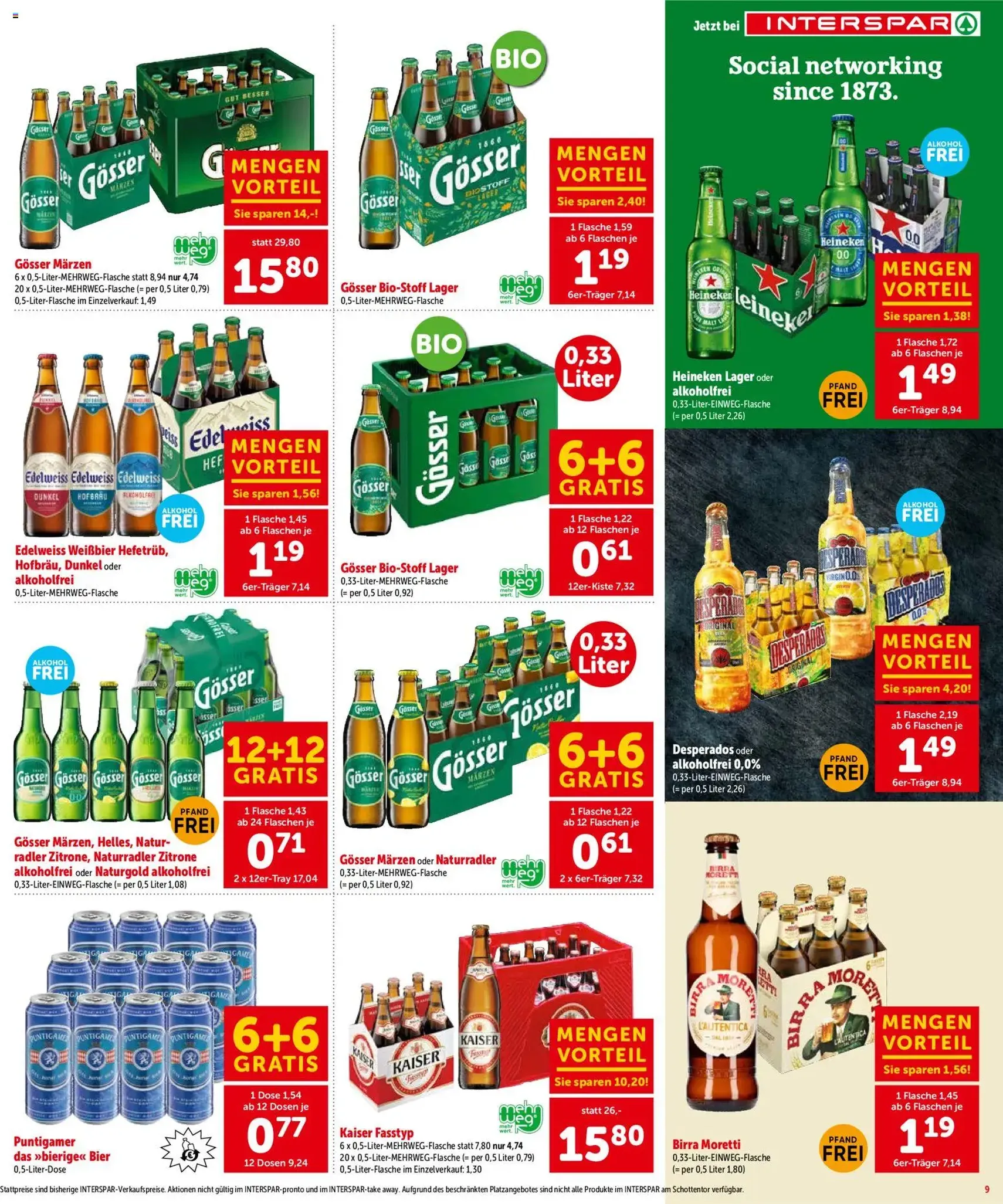 Interspar - Flugblatt - Gültiger Prospekt ab 17.09.2026, Seite 9 von insgesamt 16