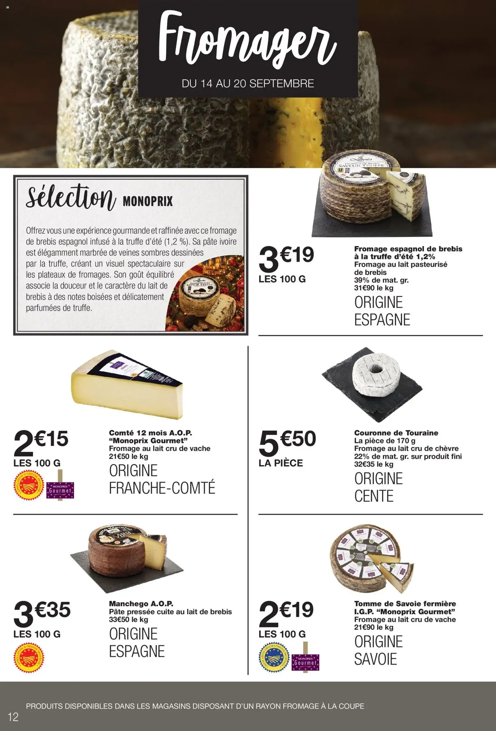Monoprix catalogue - brochure valable à partir du 08/09/2026, page 12 sur 59