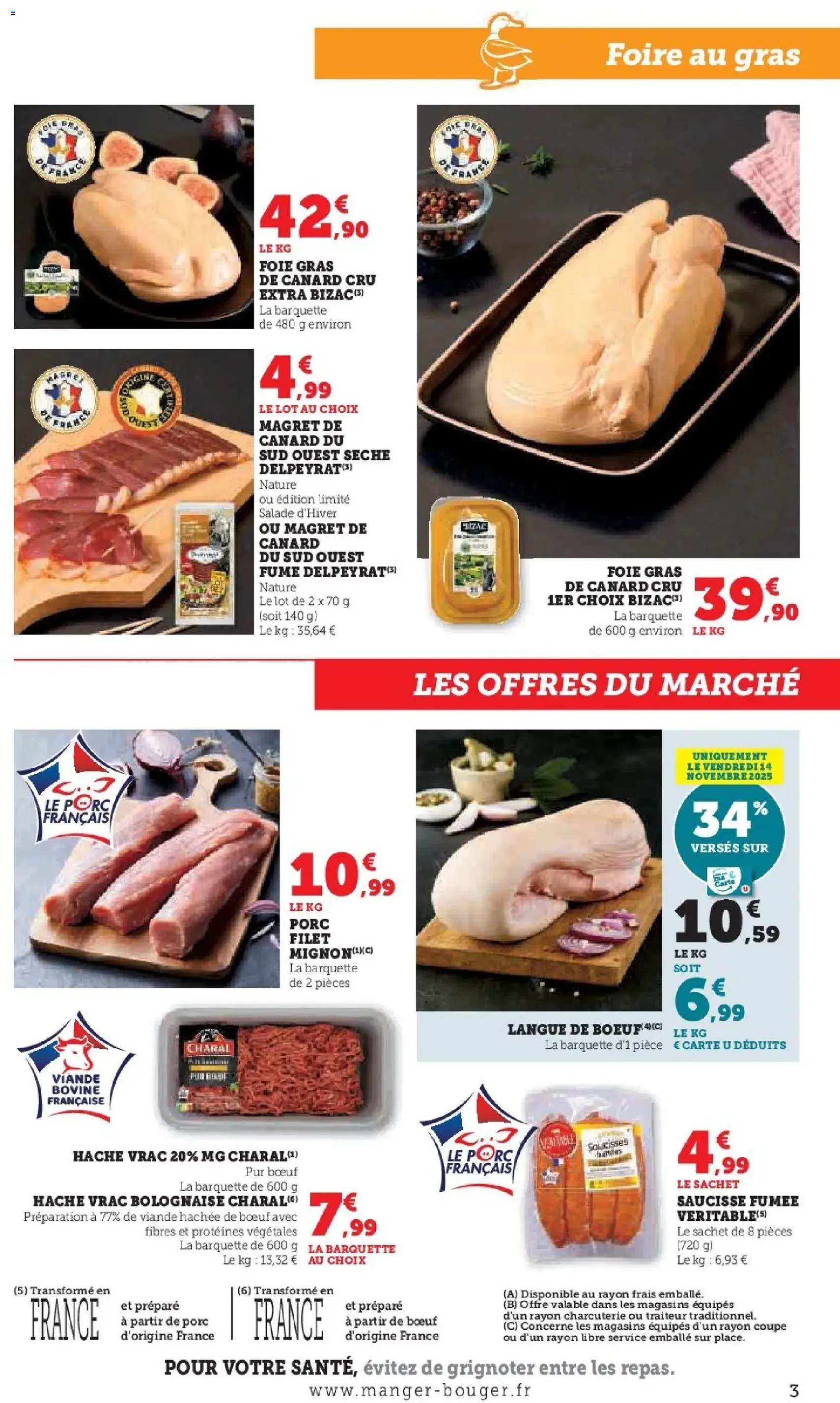 U Express catalogue - brochure valable à partir du 12/11/2025, page 3 sur 6