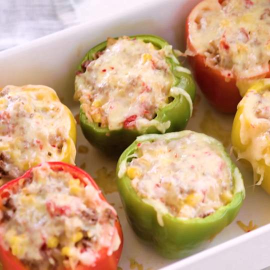 Anteprima ricetta Peperoni ripieni di carne