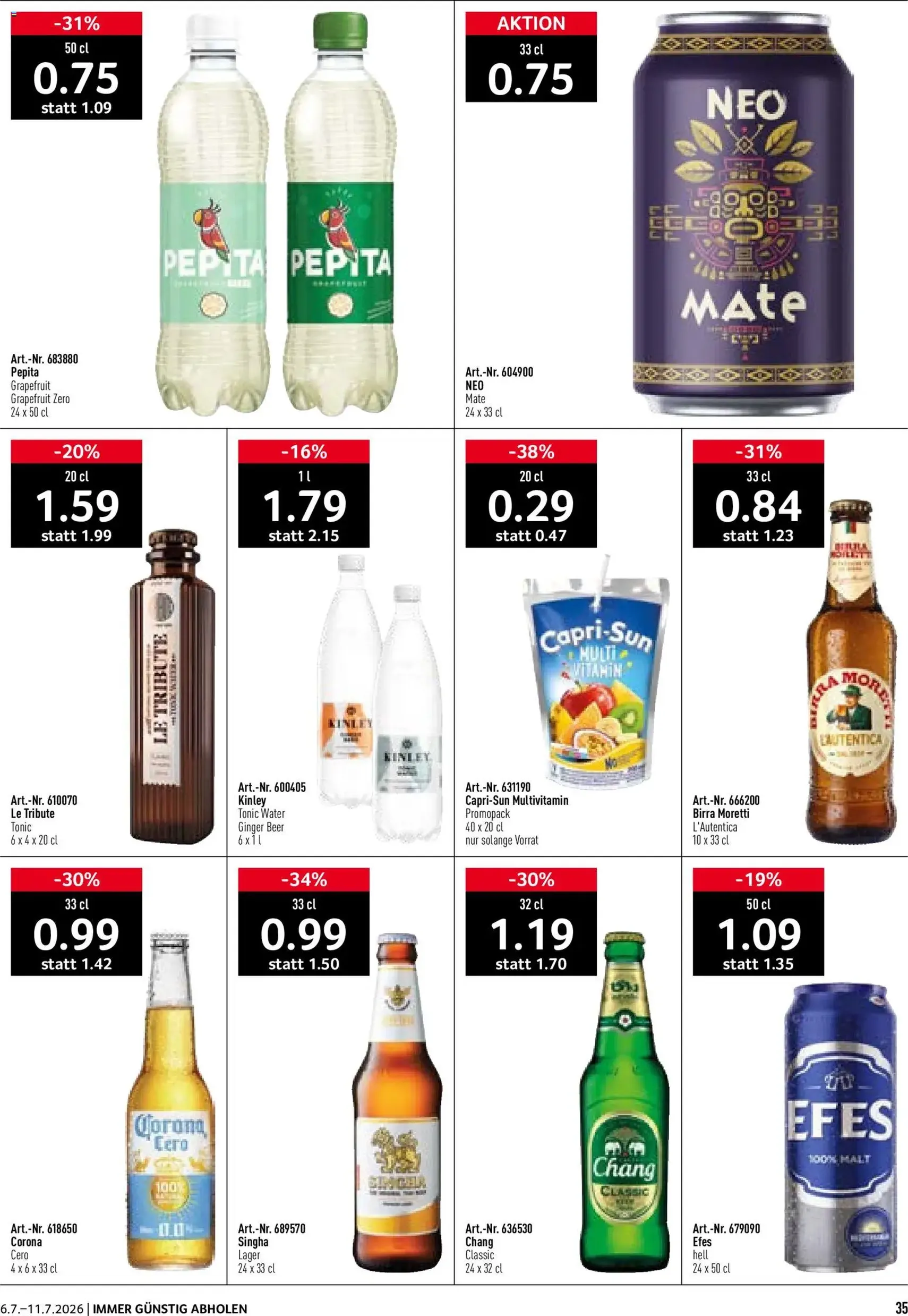 Prodega aktionen - Gültiger Prospekt ab 06.07.2026, Seite 35 von insgesamt 40
