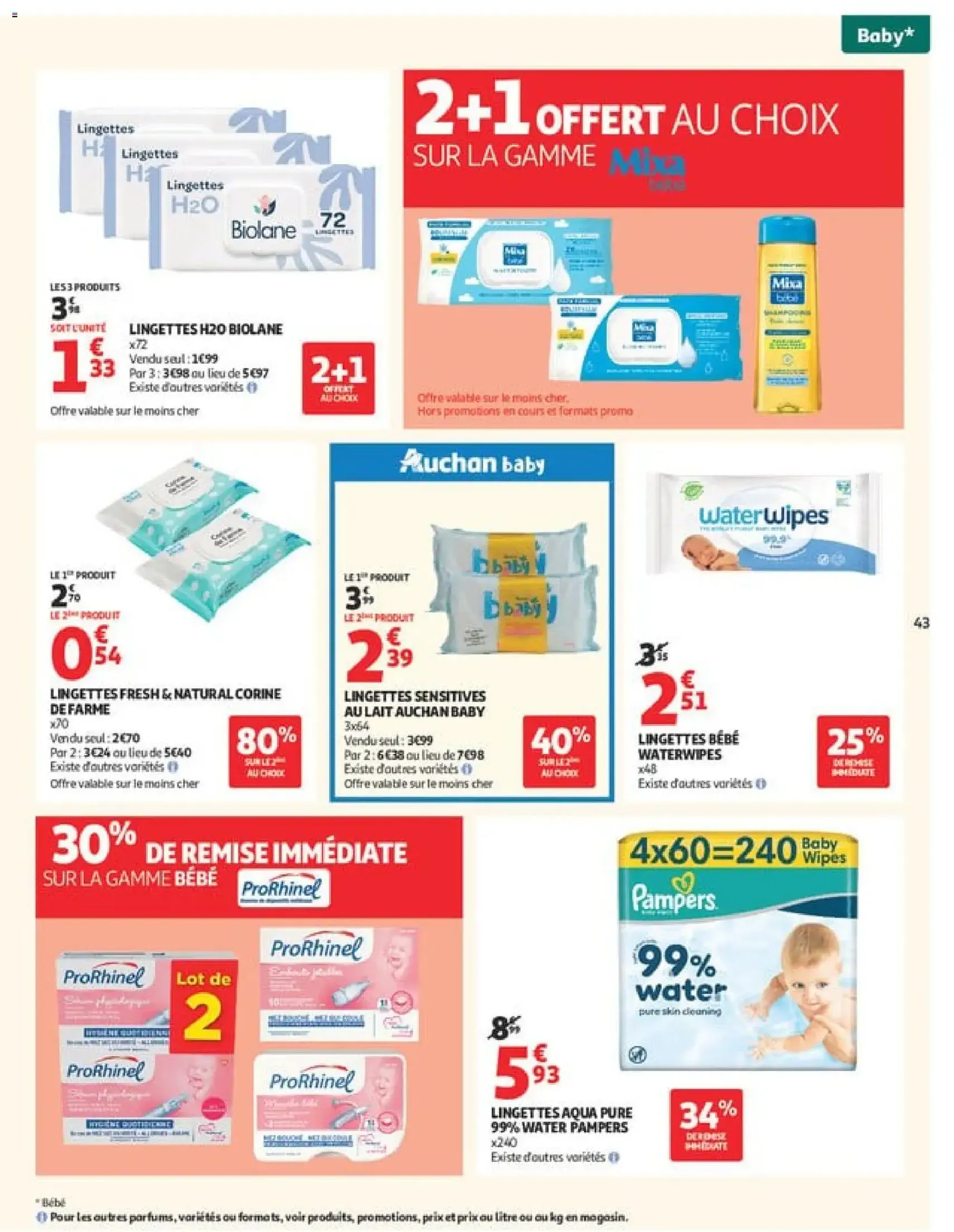 Auchan prospectus - brochure valable à partir du 08/04/2026, page 45 sur 66