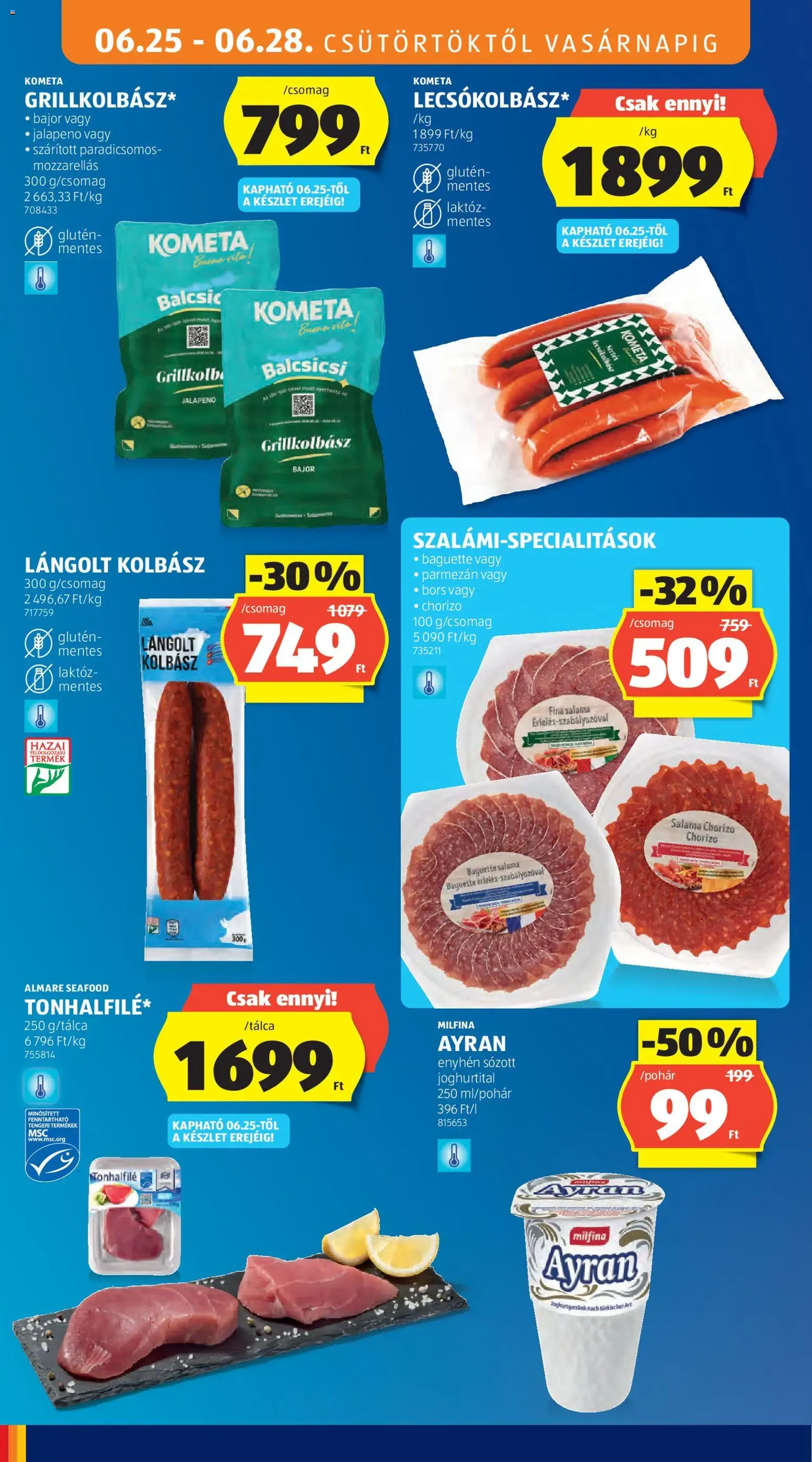 Aldi akciós újság - 2026.06.25. érvényes szórólap 12 oldal 62 oldalból