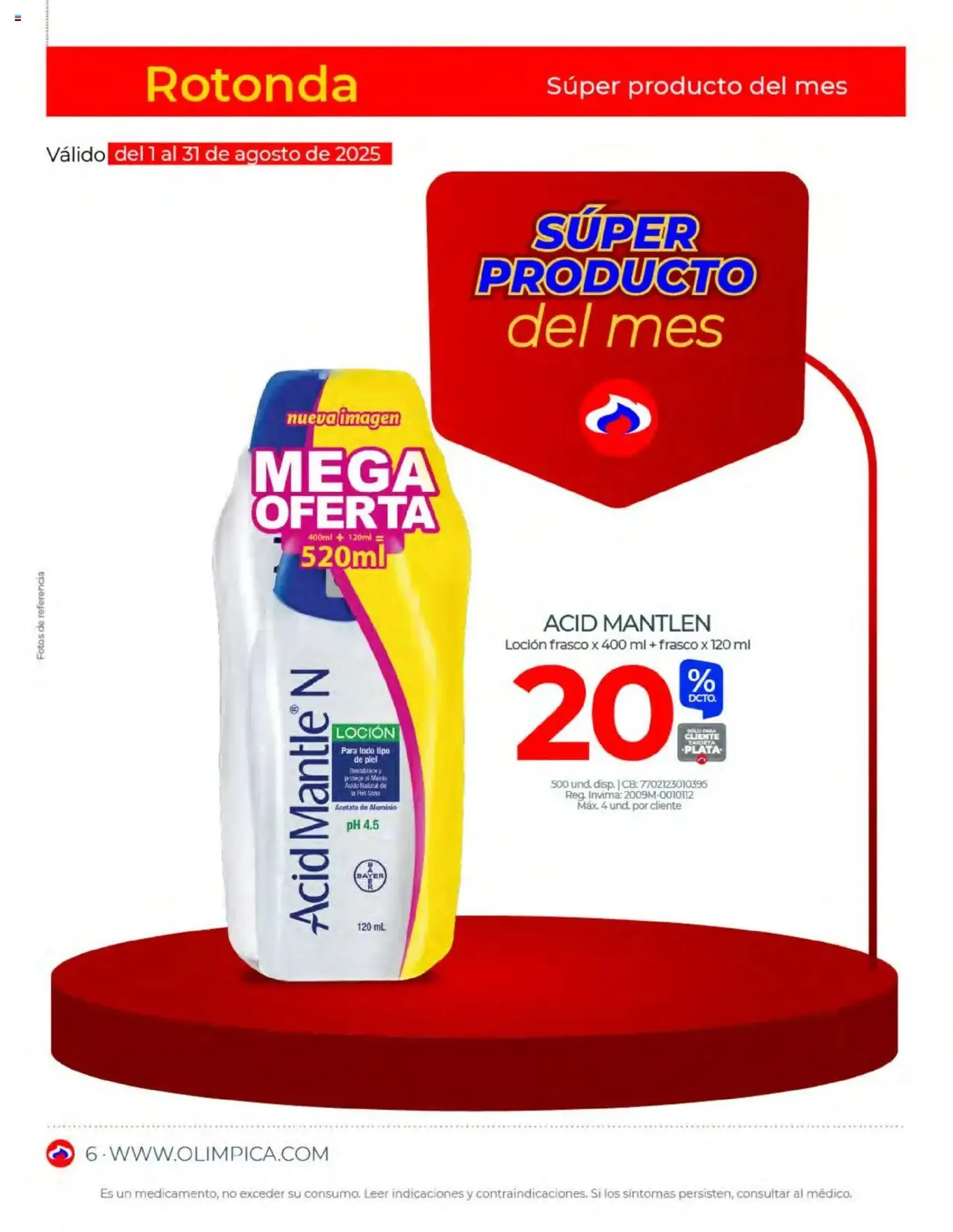 Olímpica - Ofertas Saludables - folleto válido desde 01/08/2025 página 6 de 15