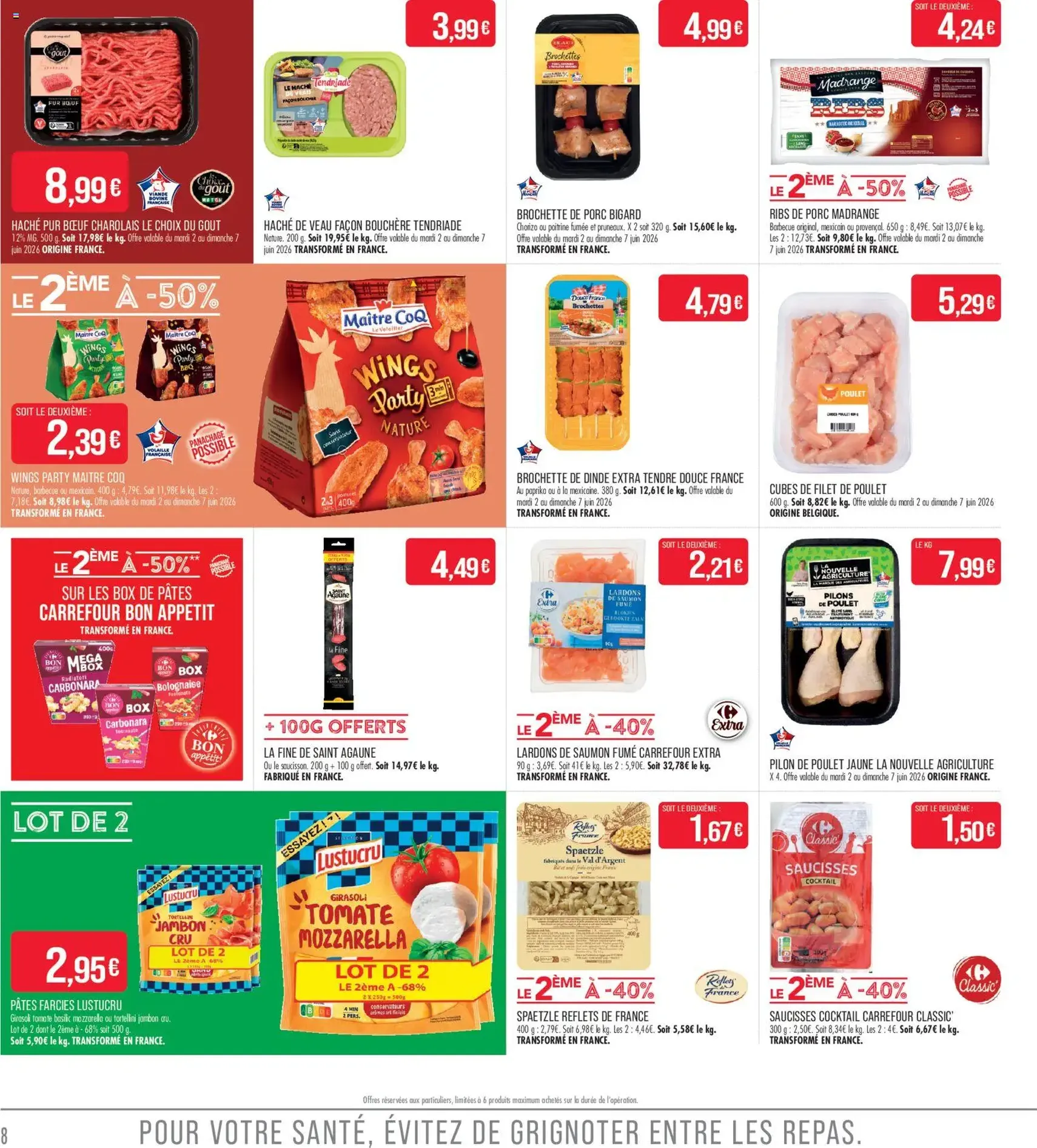 Match Supermarché catalogue - brochure valable à partir du 02/06/2026, page 8 sur 22