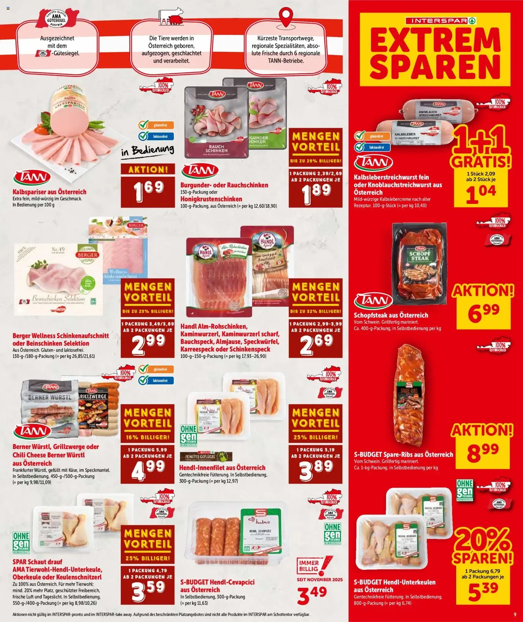 Interspar - Flugblatt - Gültiger Prospekt ab 13.08.2026, Seite 9 von insgesamt 20