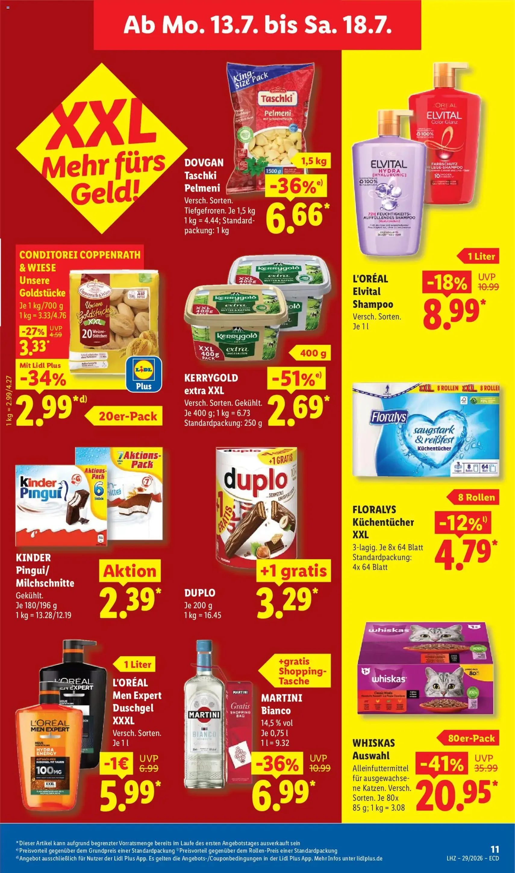 Lidl Prospekt - Gültiger Prospekt ab 13.07.2026, Seite 21 von insgesamt 72