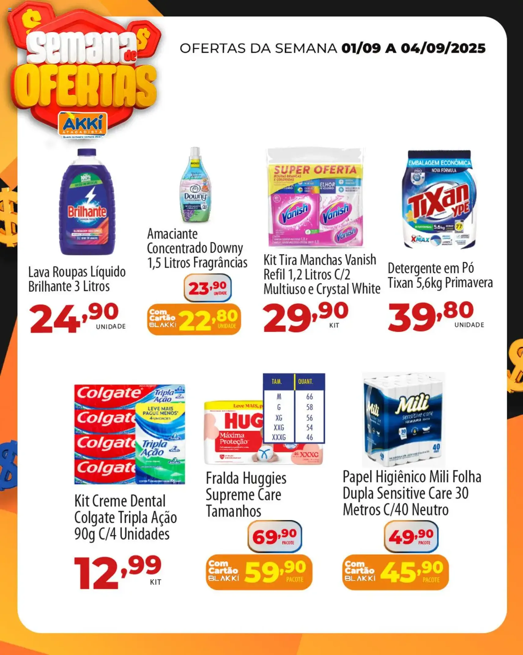Akki Atacadista - Ofertas da semana - folheto válido a partir de 01/09/2025 página 1 de 6