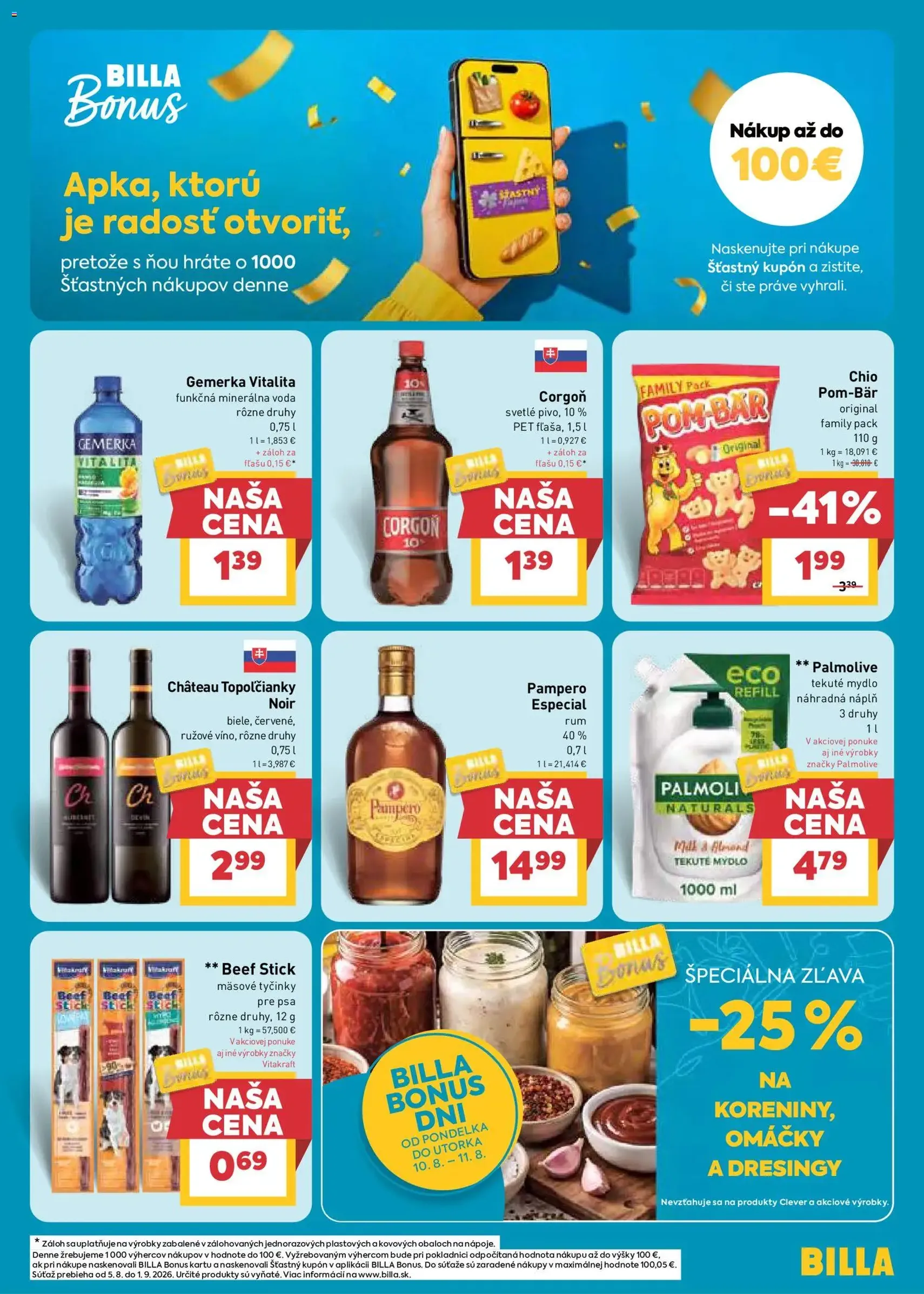 Billa leták - platný leták od 05.08.2026 strana 13 z 32