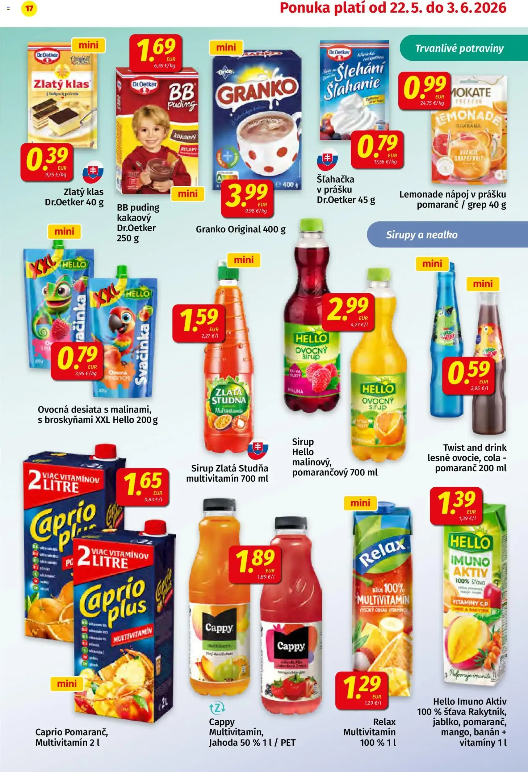 Koruna leták - platný leták od 22.05.2026 strana 17 z 24