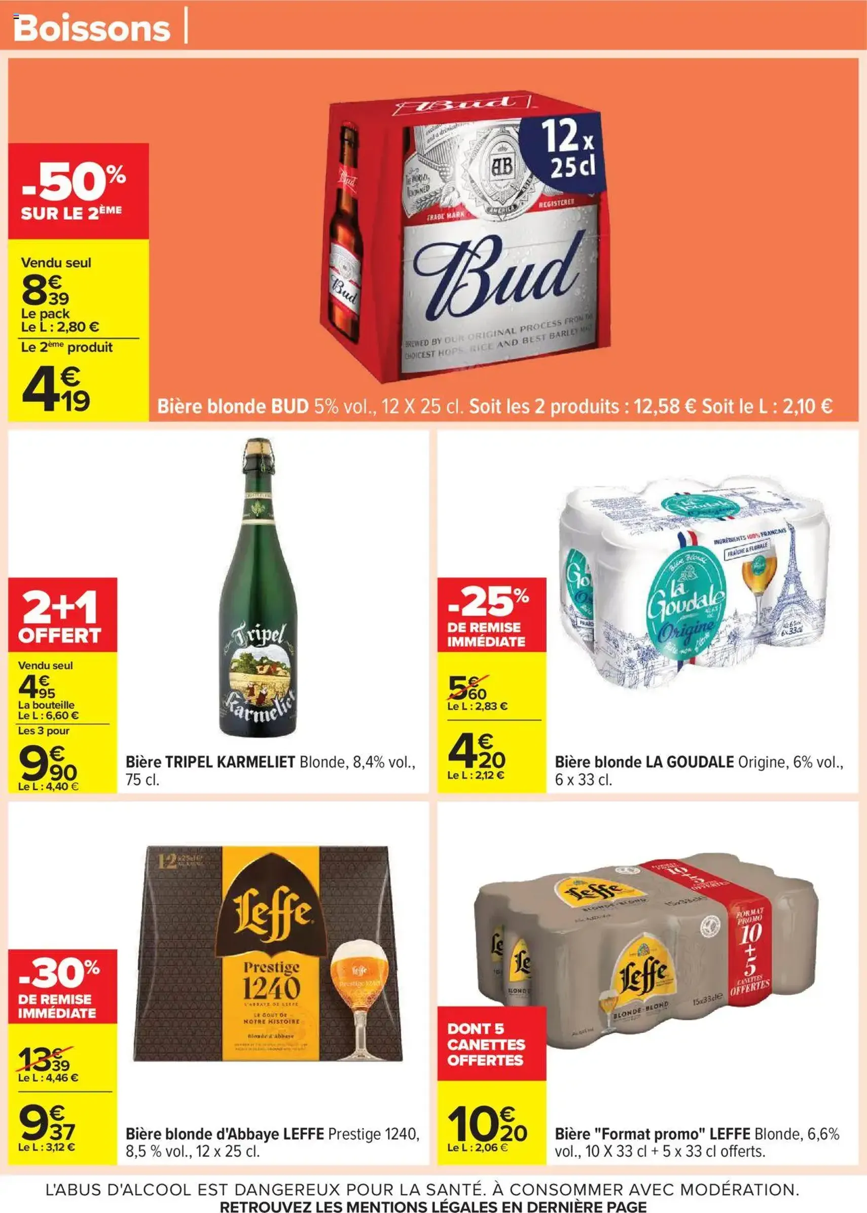 Carrefour catalogue semaine 30 - brochure valable à partir du 22/07/2025, page 60 sur 108 Carrefour catalogue semaine 30 - brochure valable à partir du 22/07/2025, page 60 sur 108