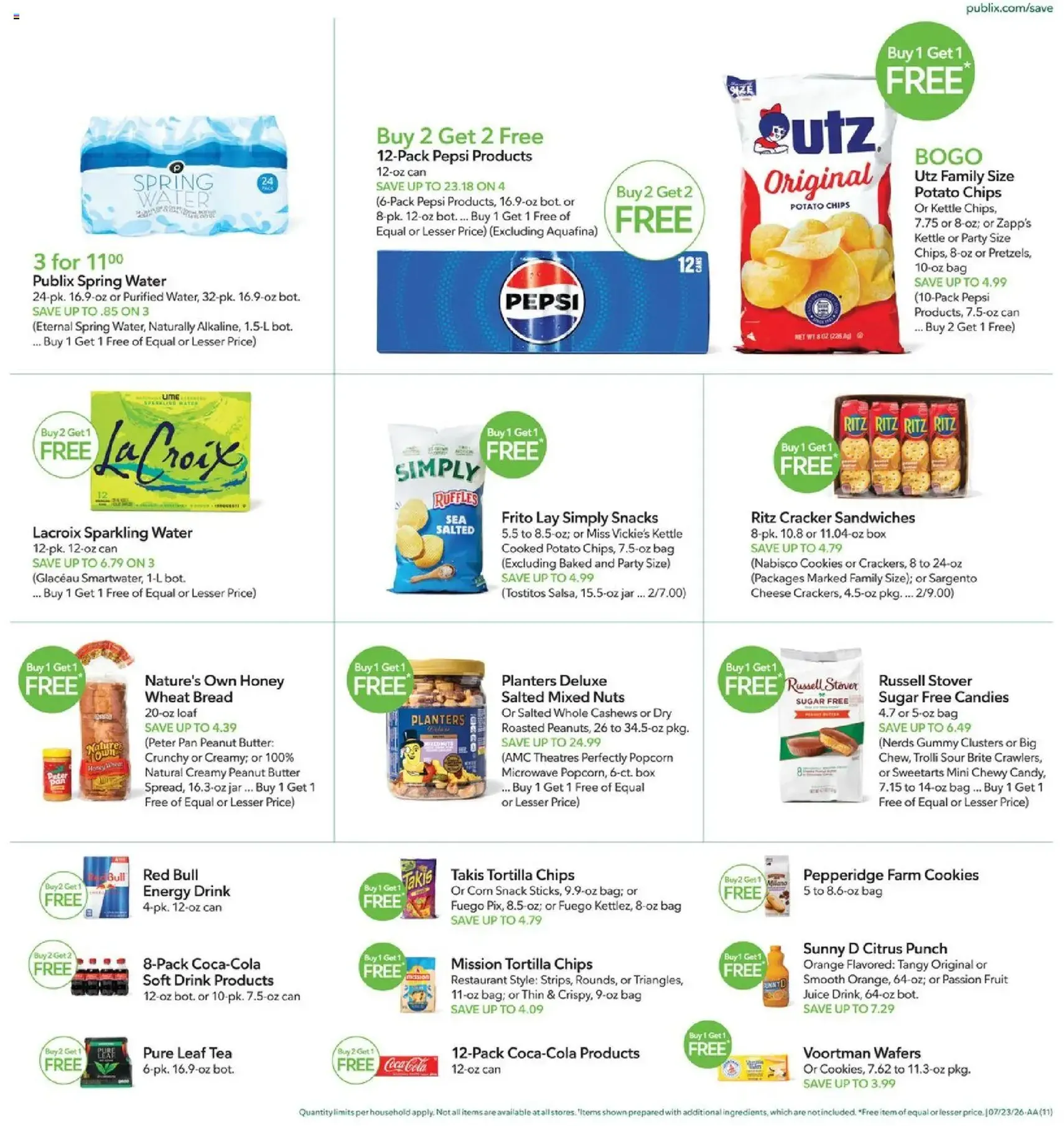 Publix Weekly Ad - valid flyer from 07/22/2026, page 11 of 17