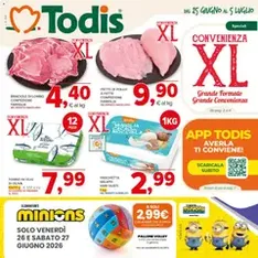 Todis volantino - anteprima volantino valido dal 25/06/2026