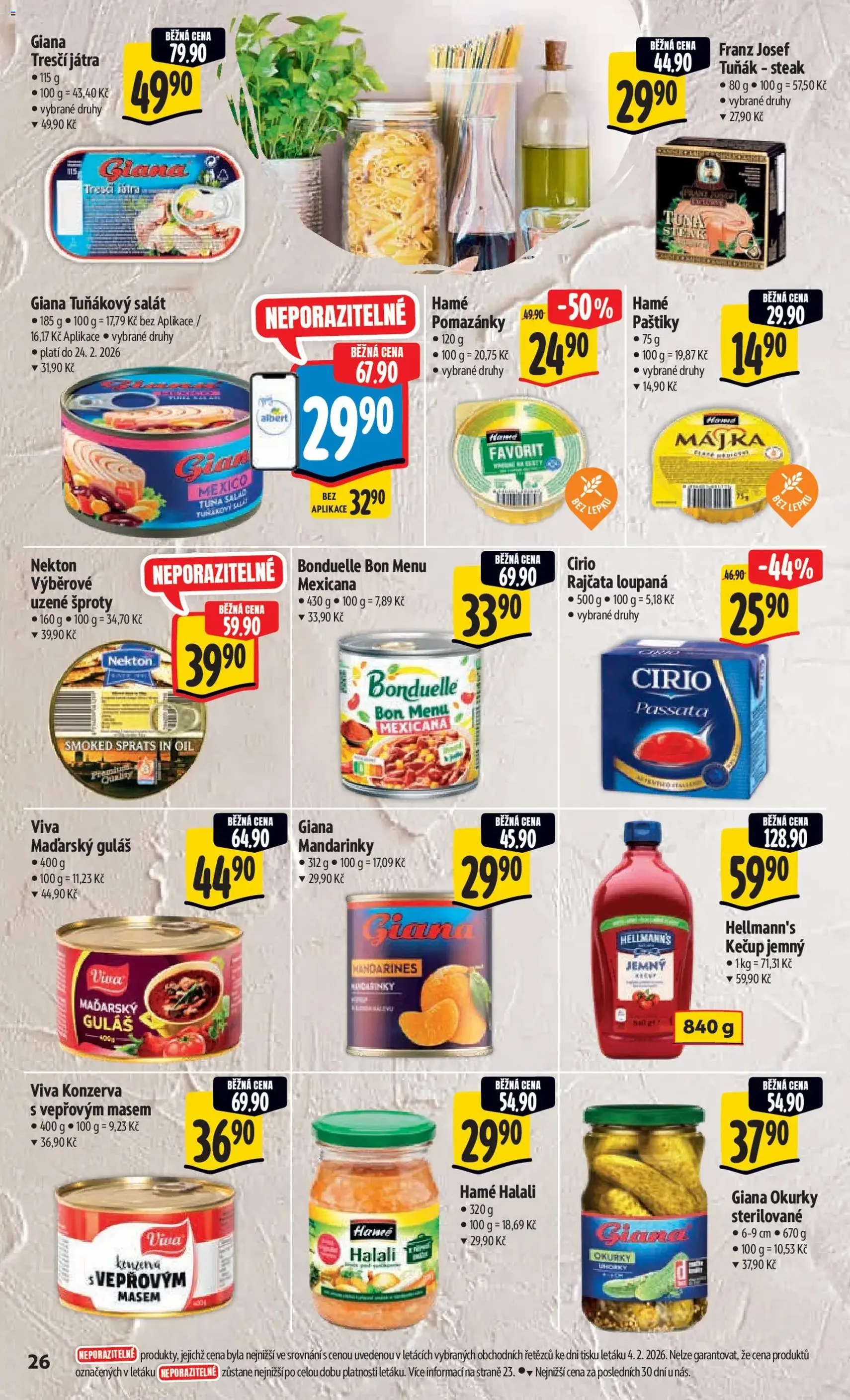 Albert leták - Hypermarket - platný leták od 11.02.2026 strana 34 z 56