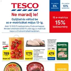 Tesco aktuális akciós újság - szórólap előnézete érvényes 2026.05.07. -tól