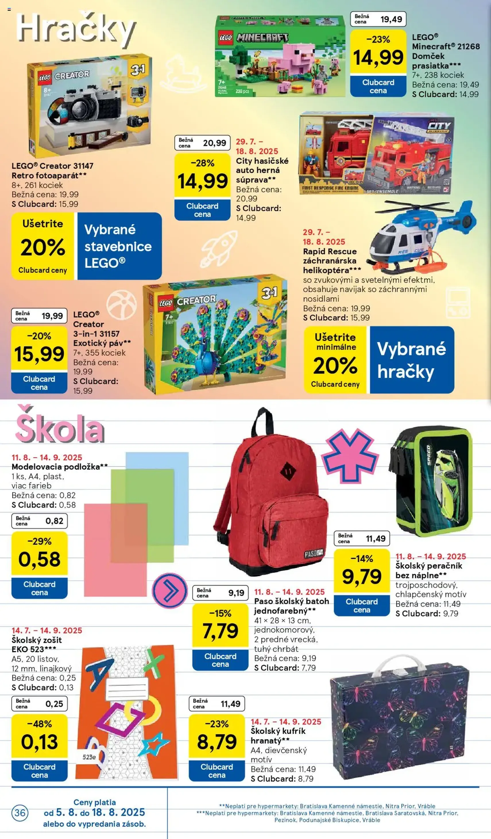 Tesco Hypermarket - leták - platný leták od 13.08.2025 strana 36 z 43