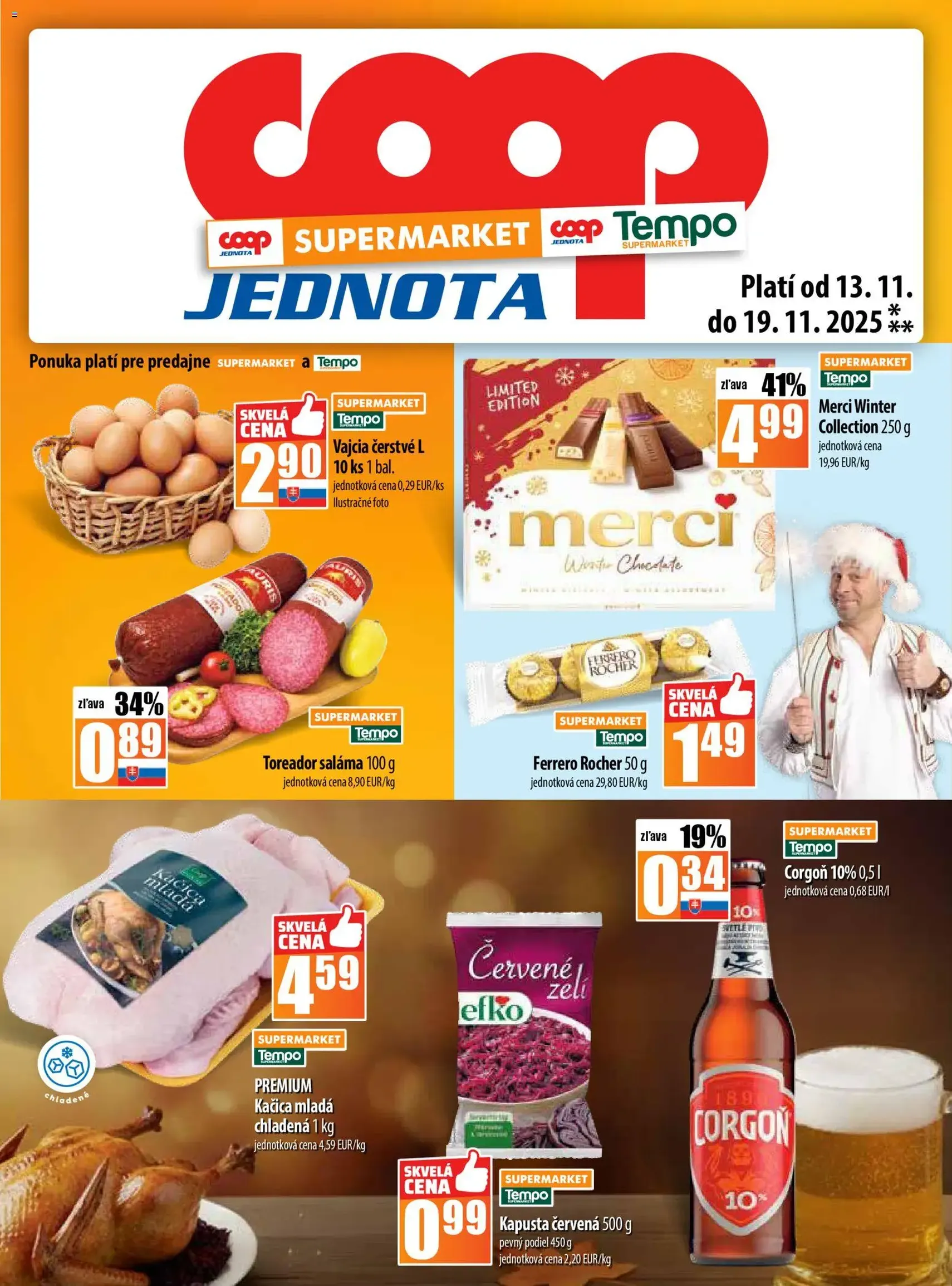 COOP Jednota leták - platný leták od 13.11.2025 strana 17 z 32