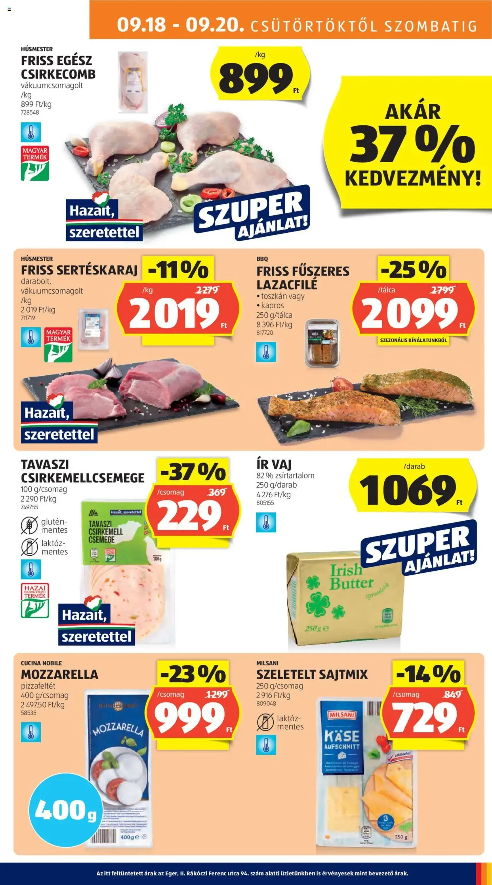 Aldi Akciós újság - 2025.09.18. érvényes szórólap 11 oldal 41 oldalból Aldi Akciós újság - 2025.09.18. érvényes szórólap 11 oldal 41 oldalból