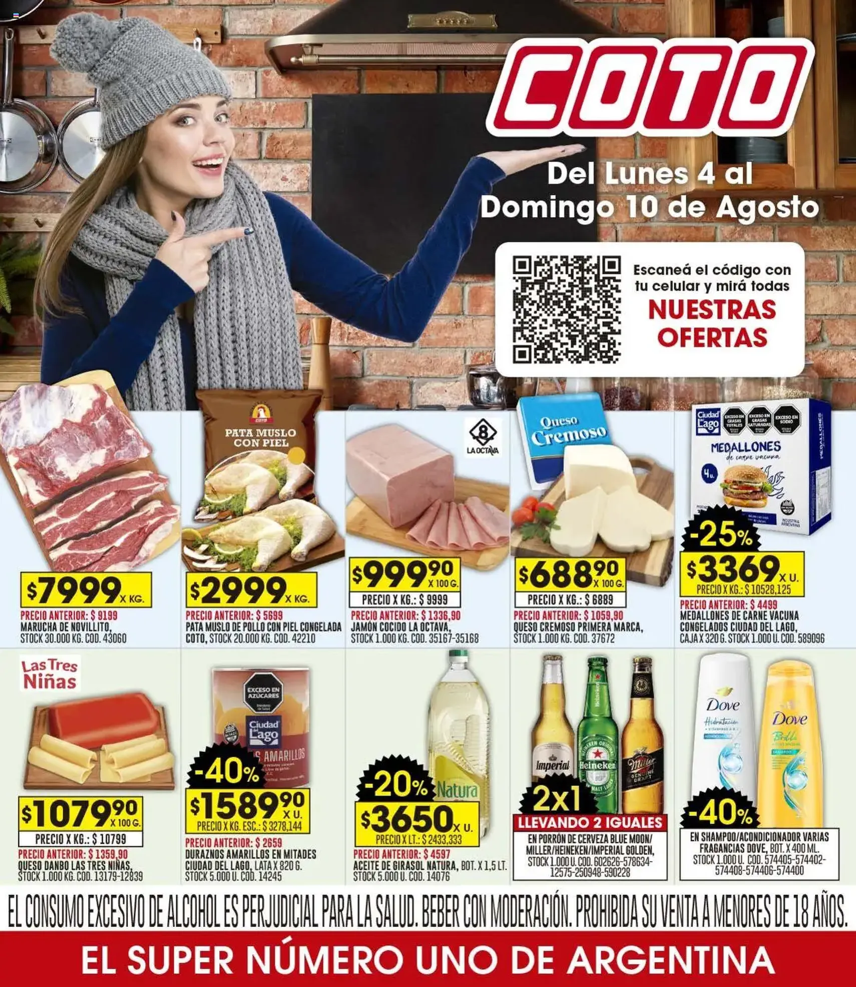 Coto ofertas - folleto válido desde 04/08/2025 página 1 de 21