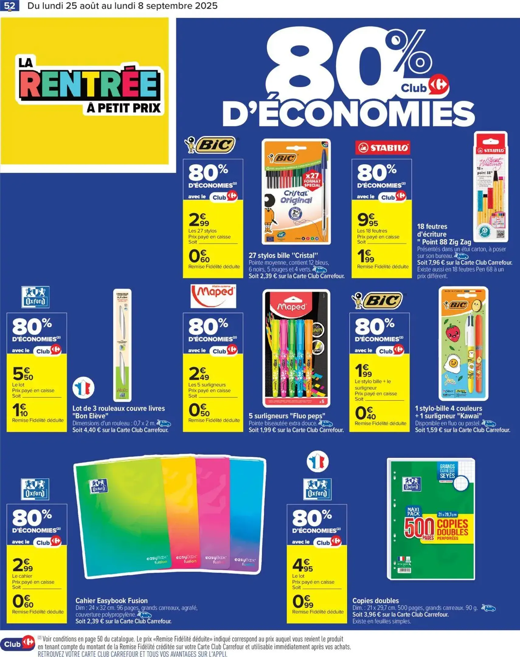 Carrefour catalogue semaine 35 - brochure valable à partir du 25/08/2025, page 54 sur 72 Carrefour catalogue semaine 35 - brochure valable à partir du 25/08/2025, page 54 sur 72
