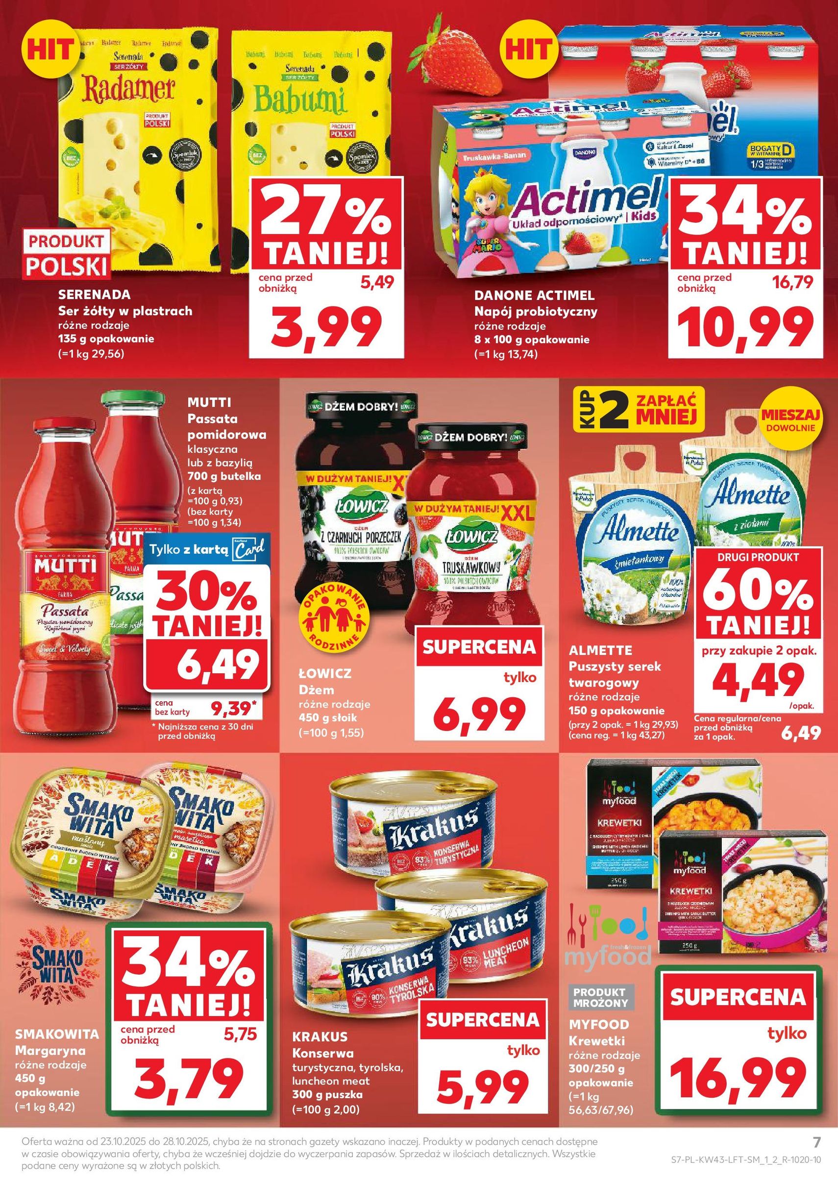 Kaufland gazetka - ważny gazetka od 23.10.2025 strona 7 z 67 Kaufland gazetka - ważny gazetka od 23.10.2025 strona 7 z 67