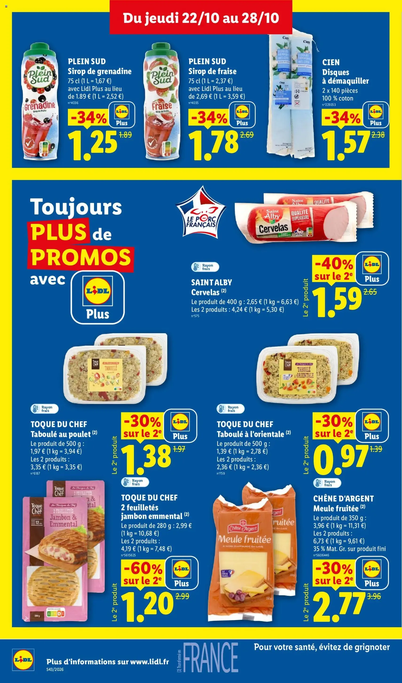 LIDL catalogue - brochure valable à partir du 22/10/2026, page 18 sur 66