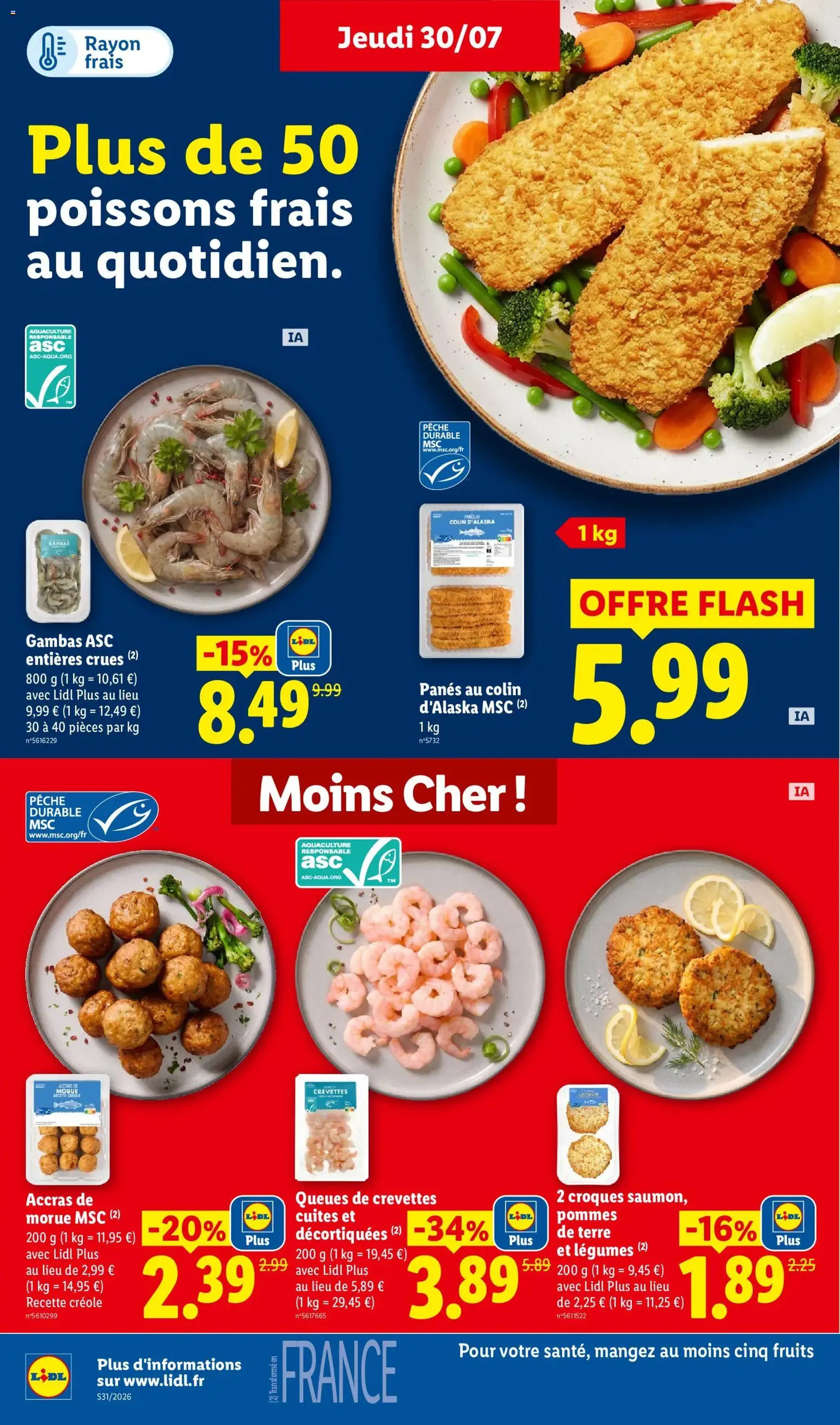 LIDL catalogue - brochure valable à partir du 30/07/2026, page 10 sur 59