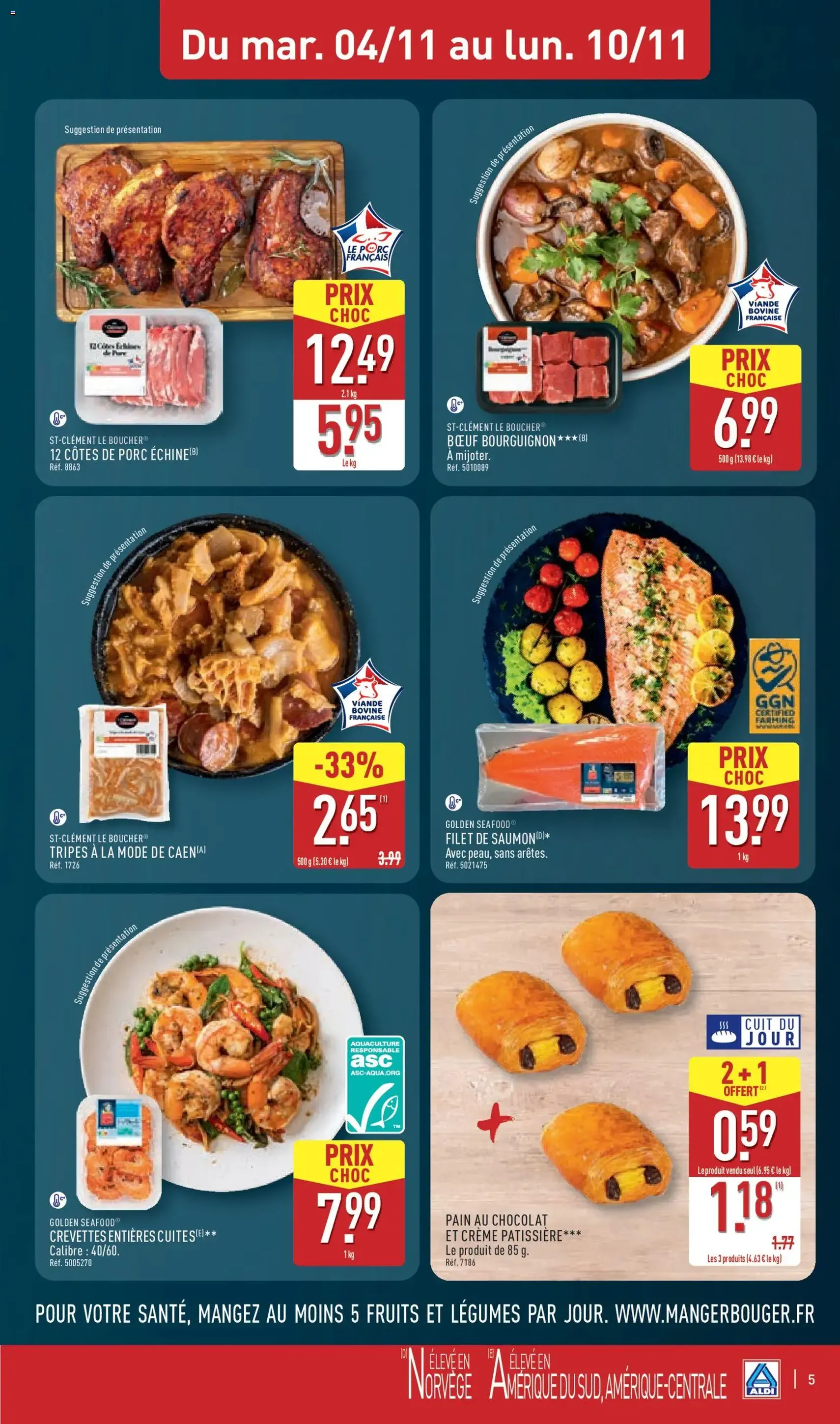 Aldi catalogue semaine 45 - brochure valable à partir du 04/11/2025, page 8 sur 40