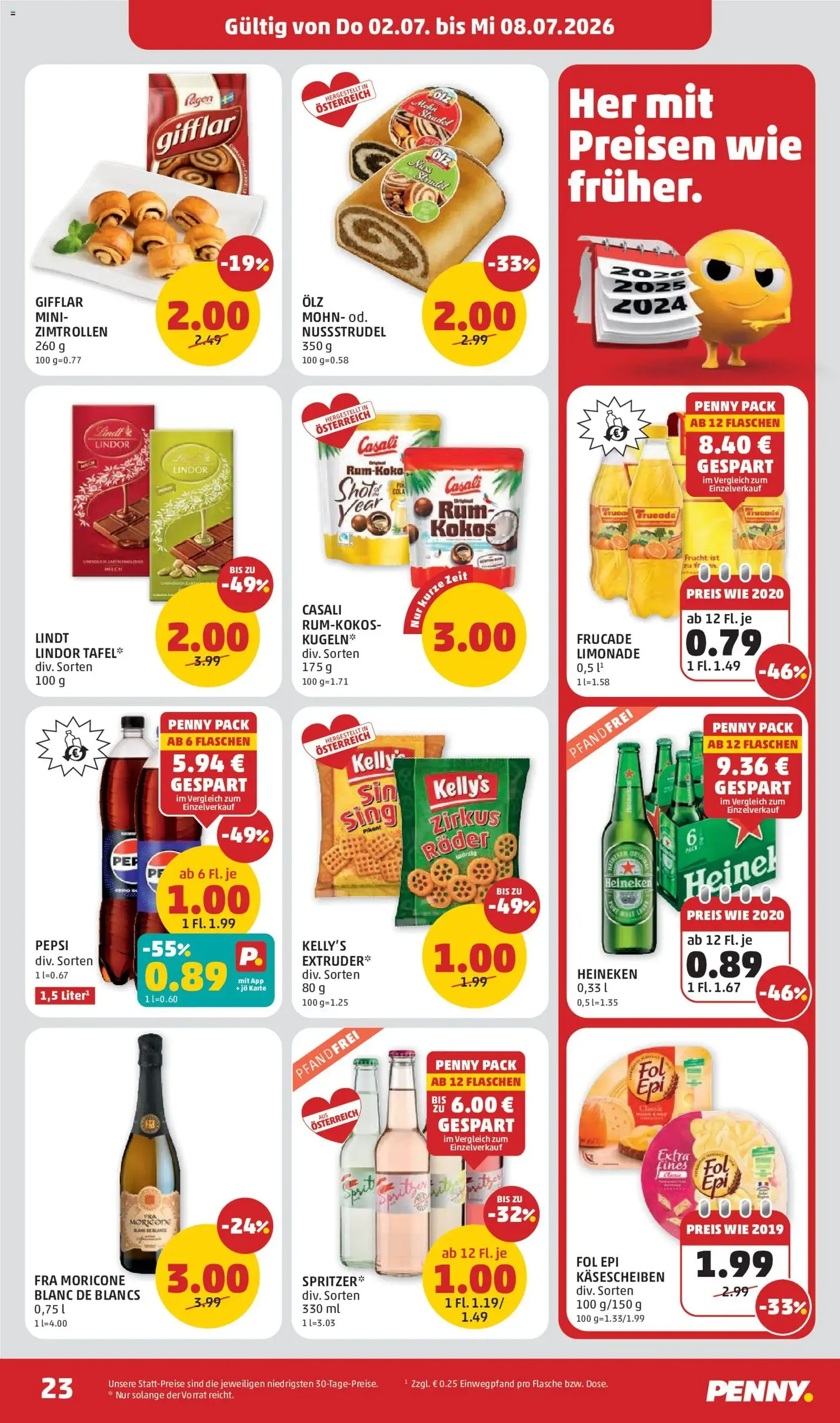 Penny Markt Flugblatt - Gültiger Prospekt ab 02.07.2026, Seite 23 von insgesamt 28